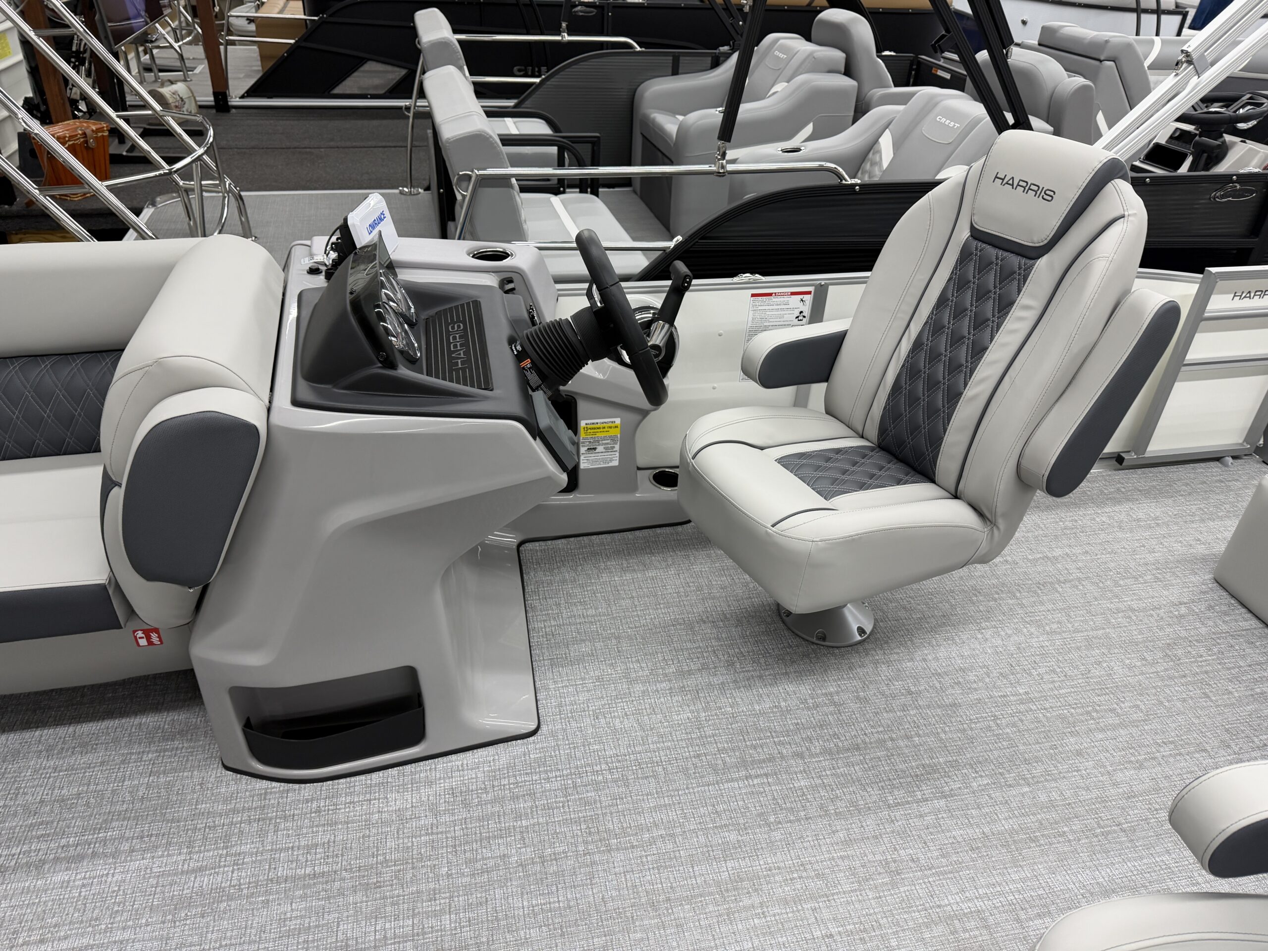 2026 Harris Cruiser 230 SLDH Tri Toon  Mercury150hp