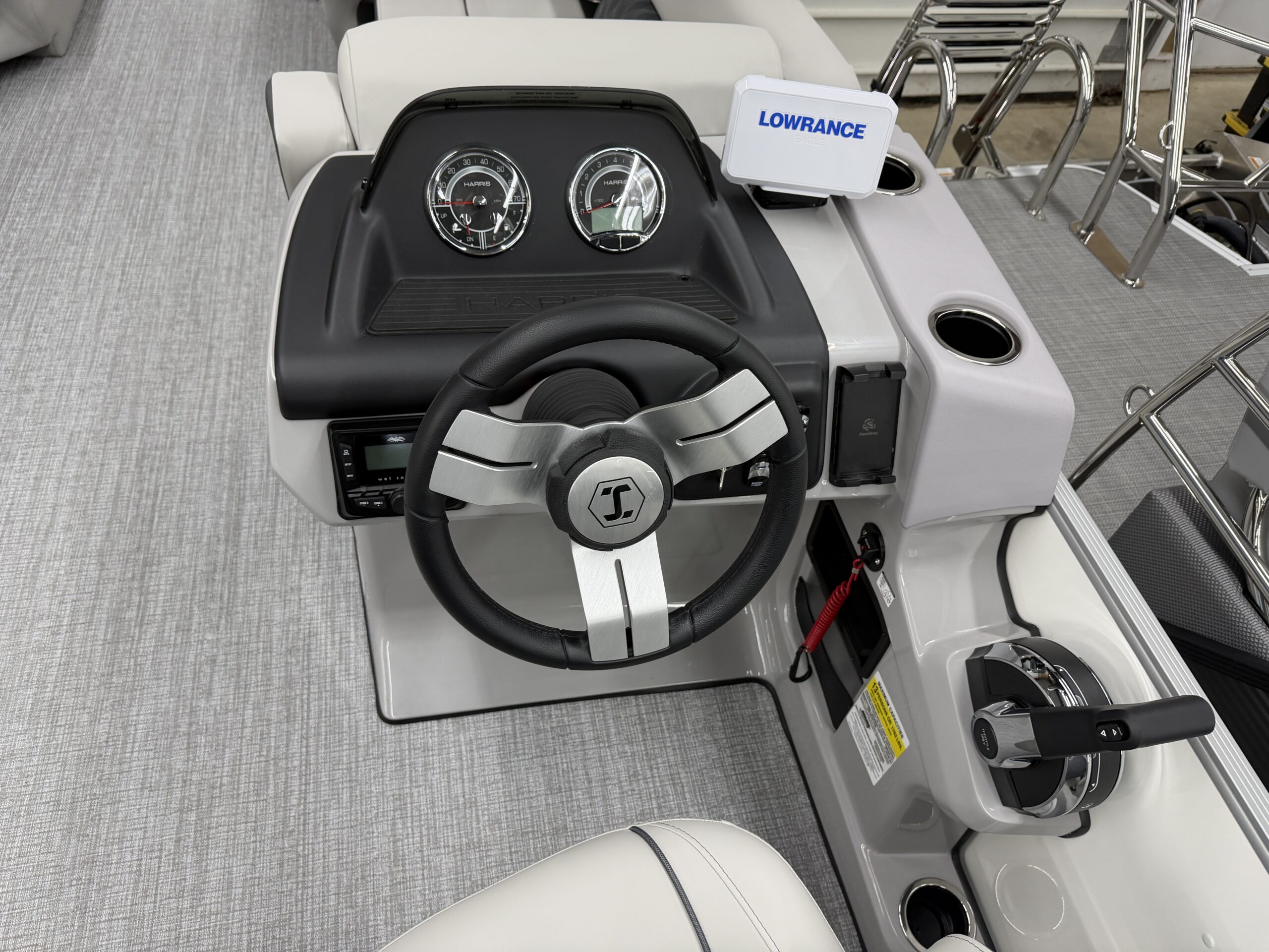 2026 Harris Cruiser 230 SLDH Tri Toon  Mercury150hp