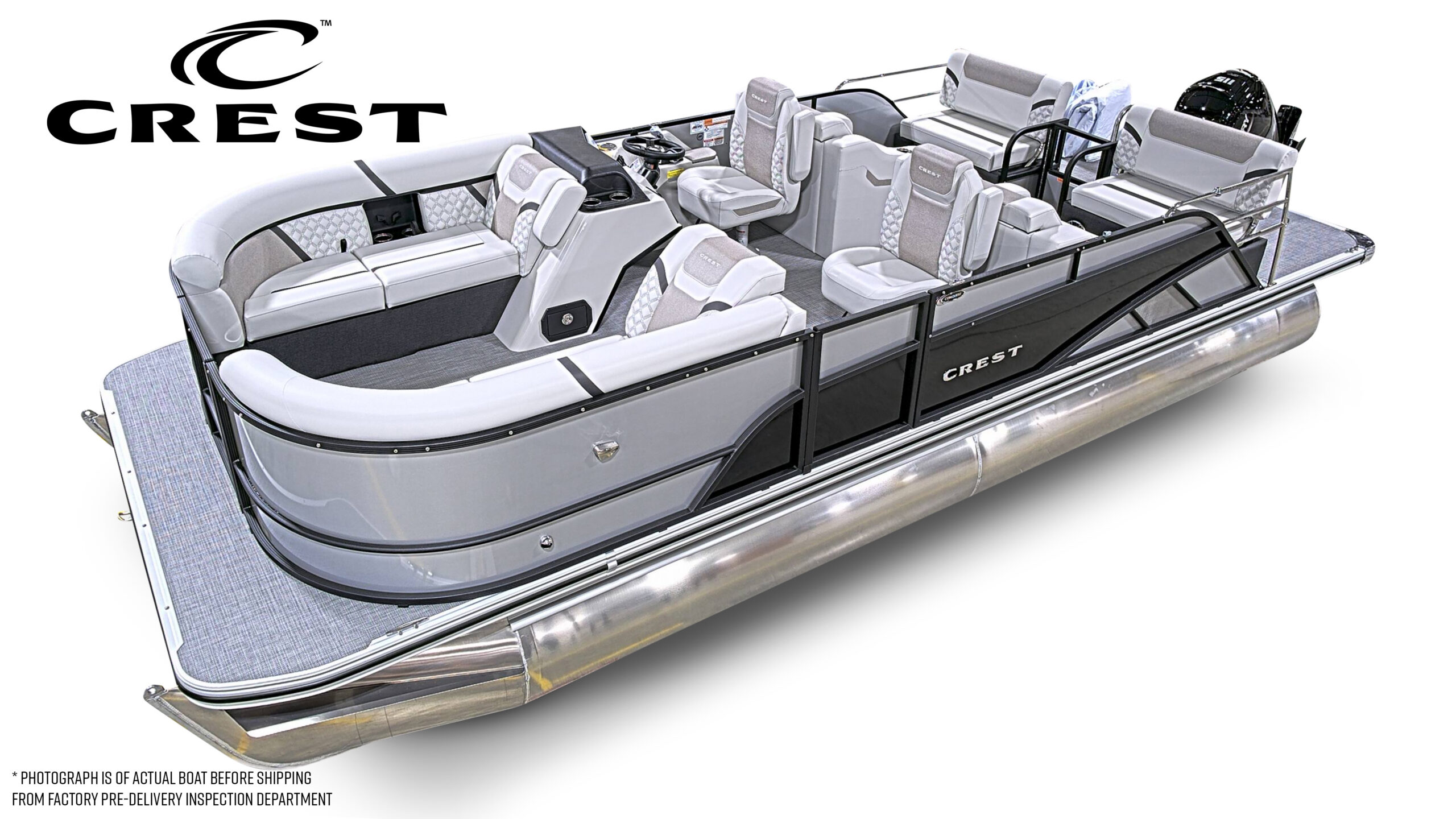 2026 Crest Conquest 230 SLRC Mercury 115hp Command Thrust