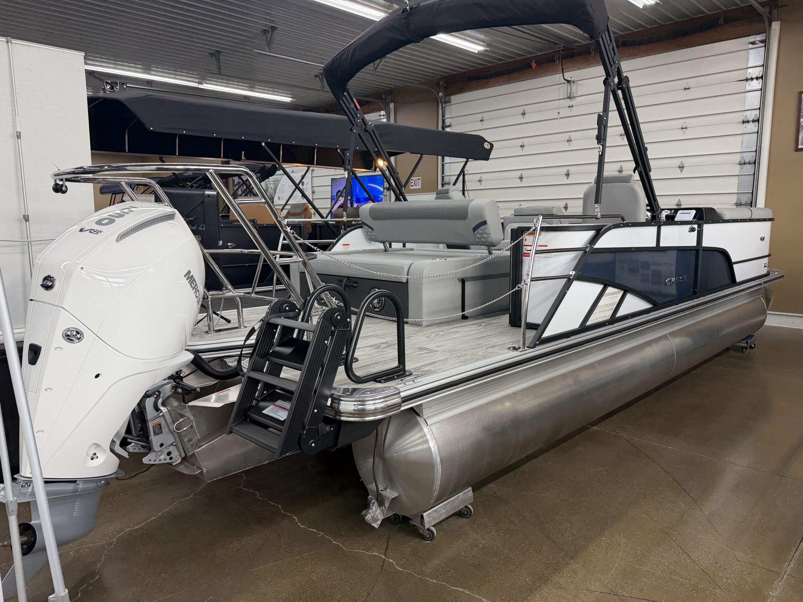 2026 Crest Conquest 250 SLSC Tri Toon 250hp Mercury