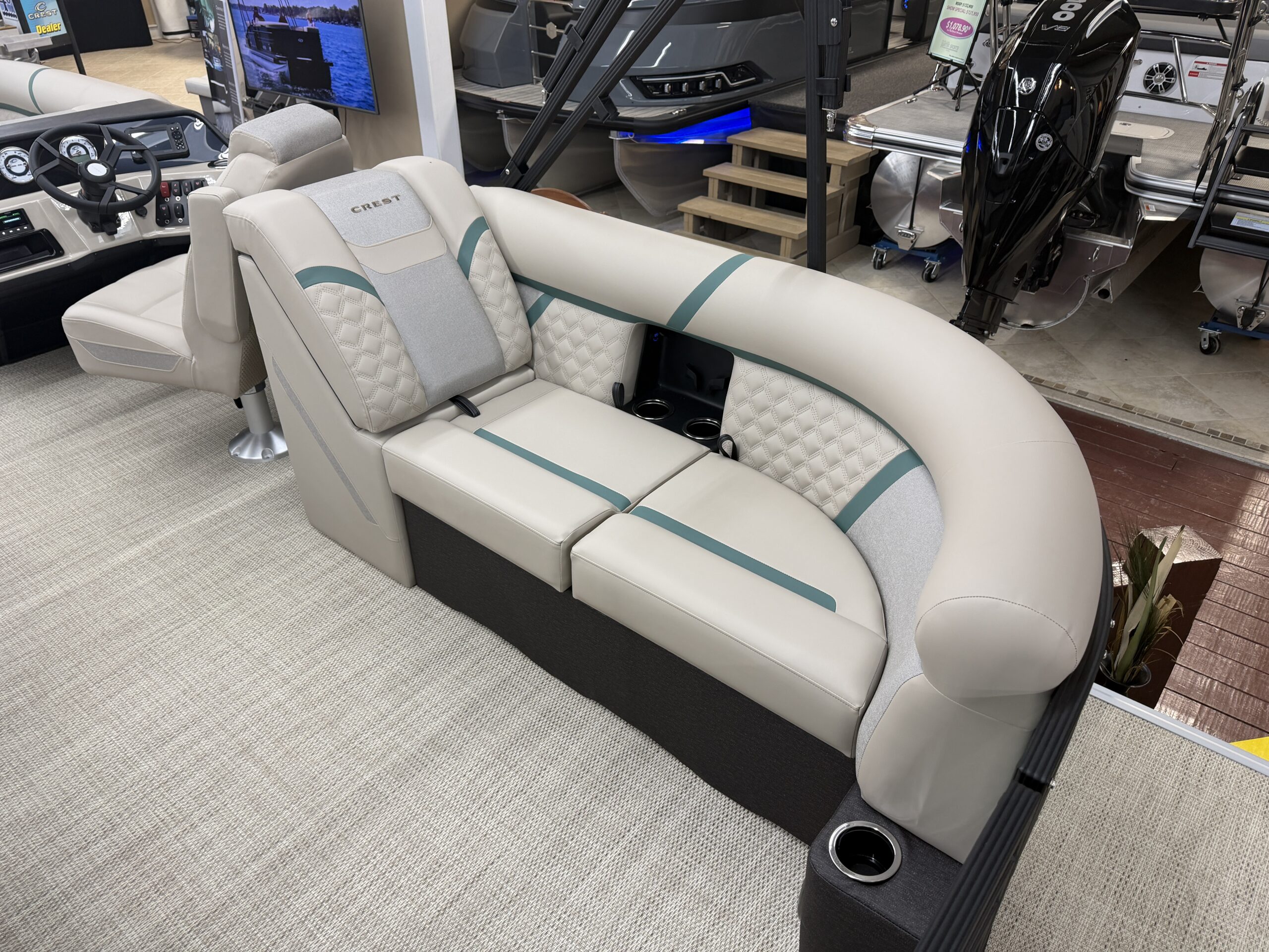 2026 Crest Conquest 230 SLC  Mercury 115hp