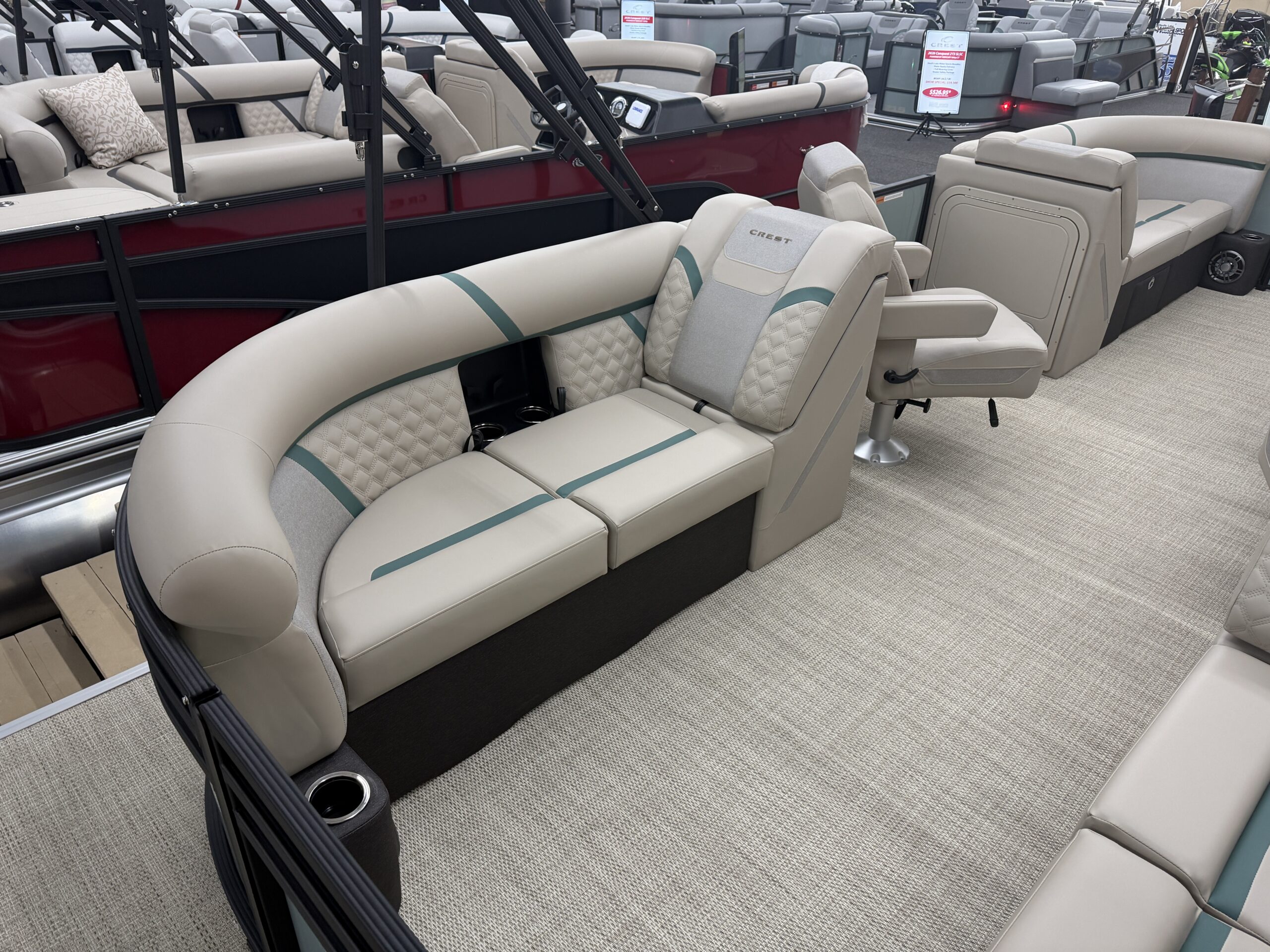 2026 Crest Conquest 230 SLC  Mercury 115hp