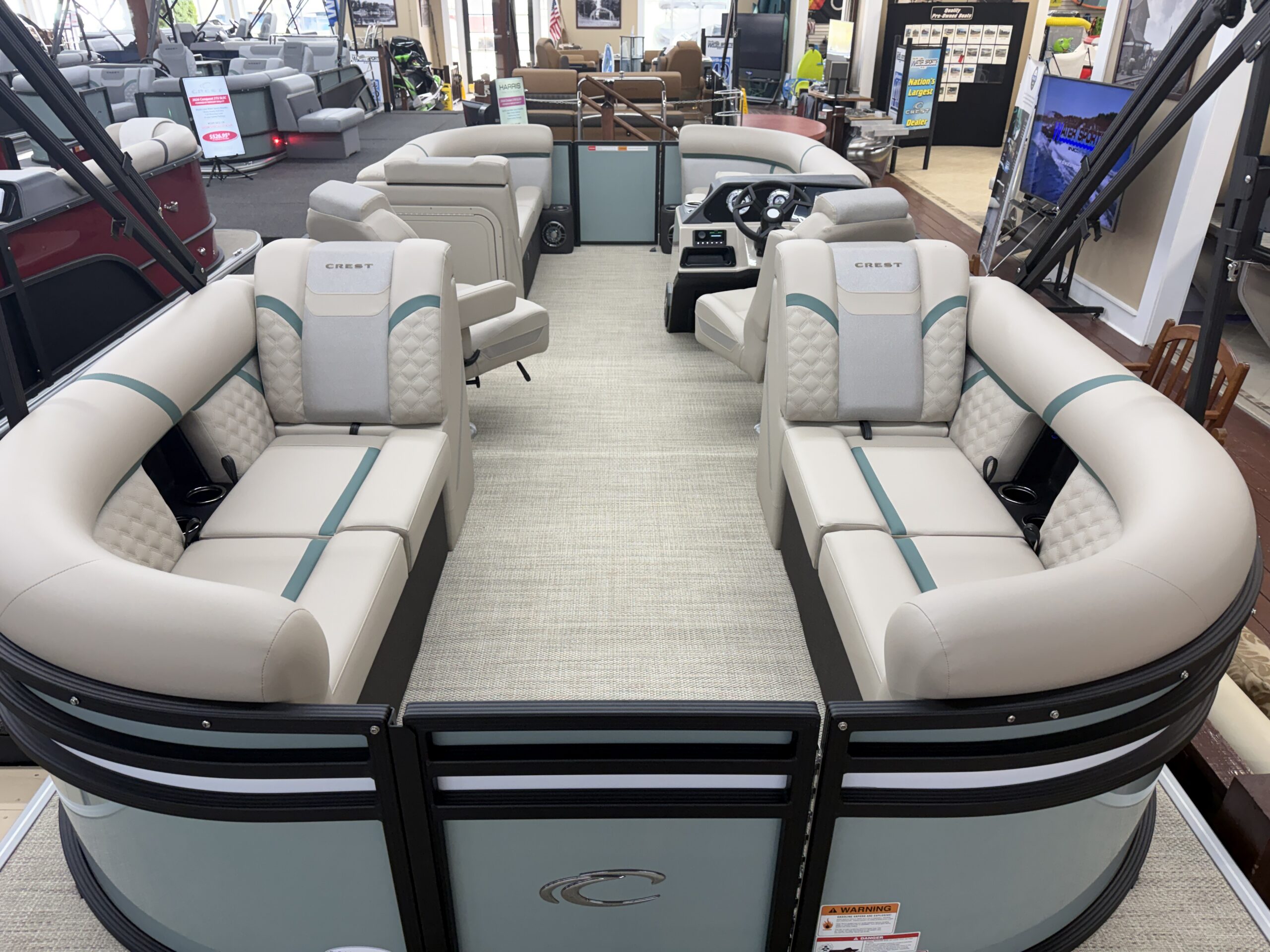 2026 Crest Conquest 230 SLC  Mercury 115hp