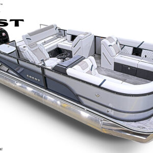 2026 Crest Conquest 215 SLS  Mercury 115hp Pro Xs