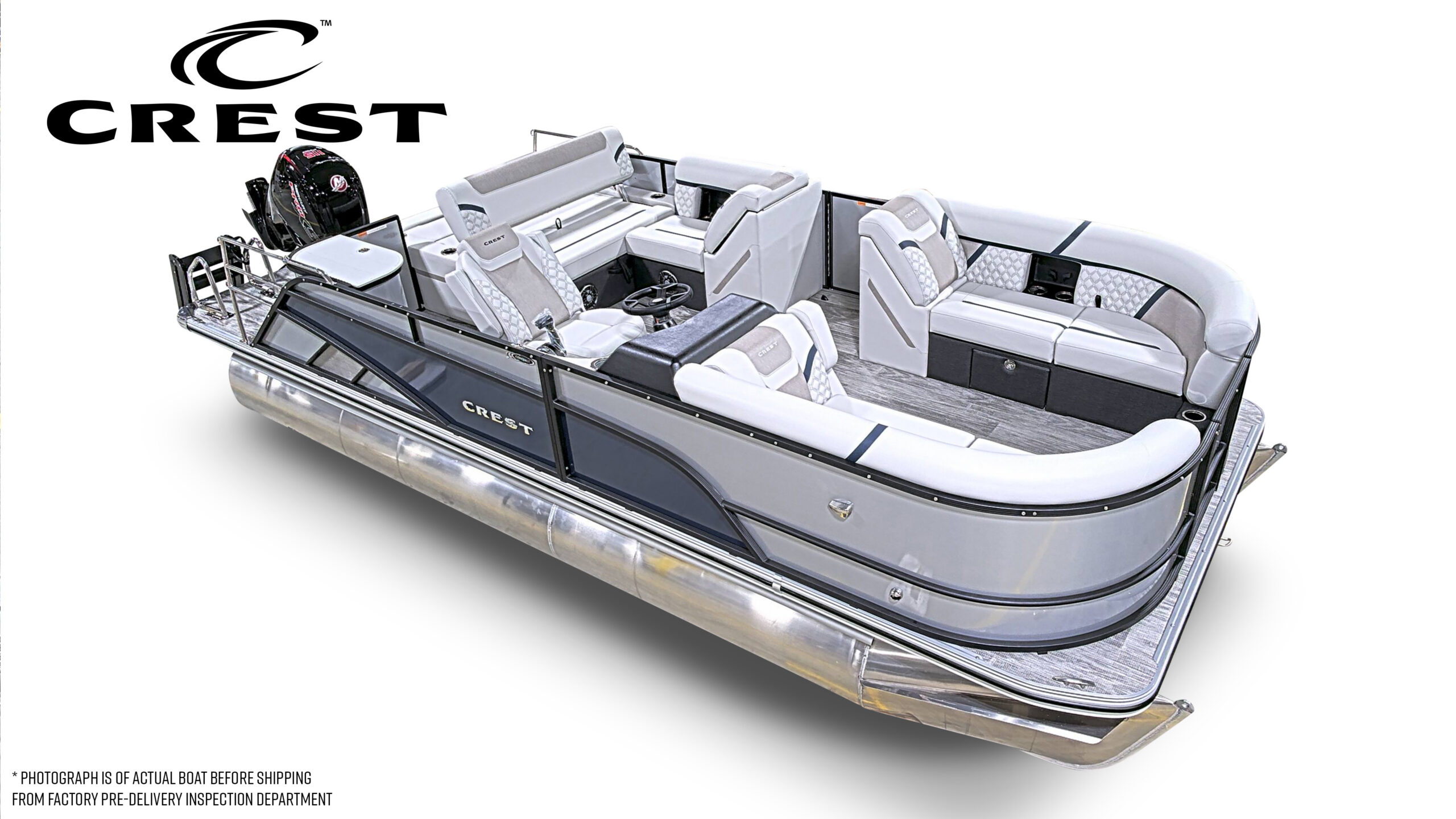 2026 Crest Conquest 215 SLS  Mercury 115hp Pro Xs