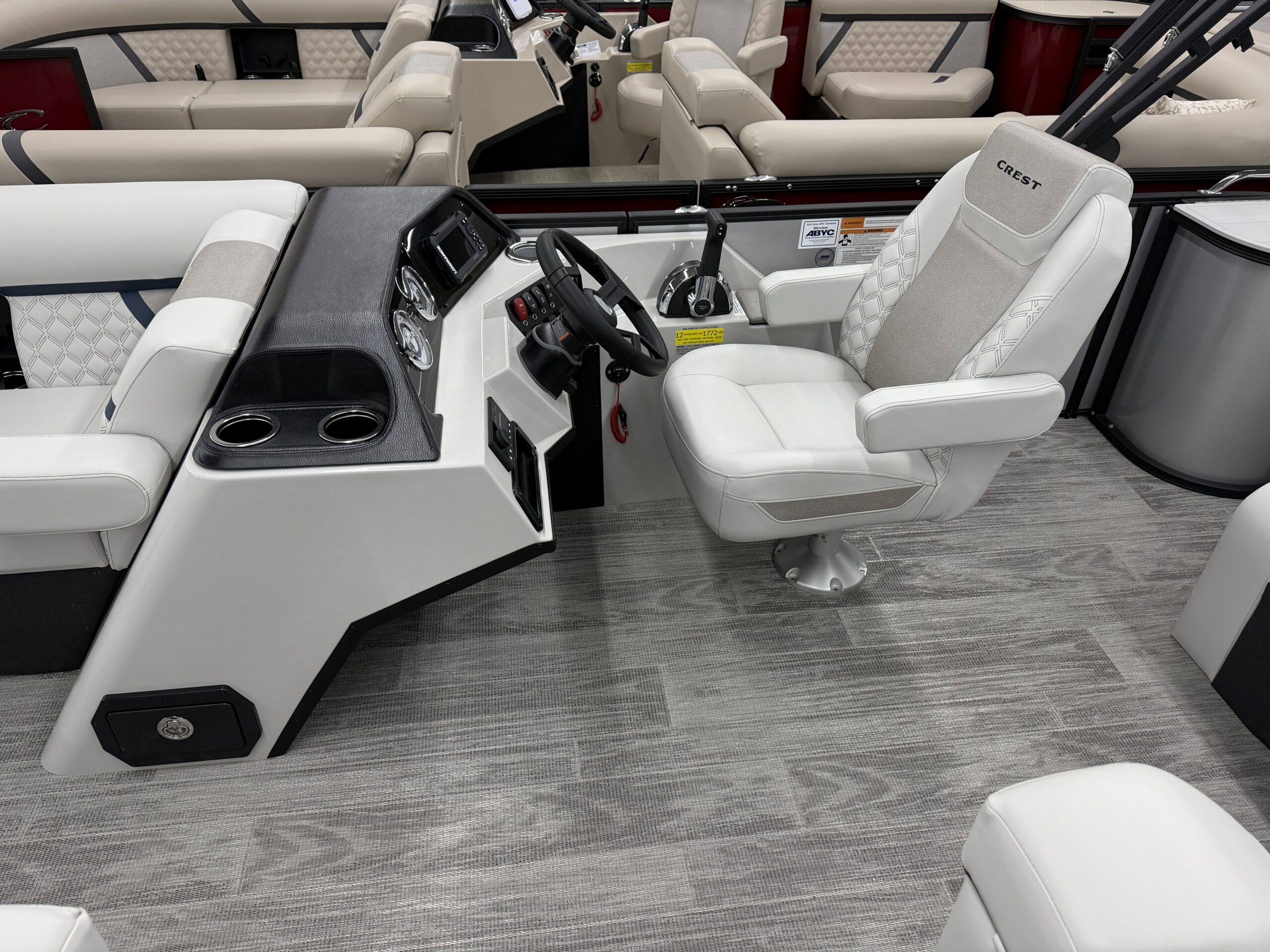 2026 Crest Conquest 215 SLS  Mercury 115hp Pro Xs