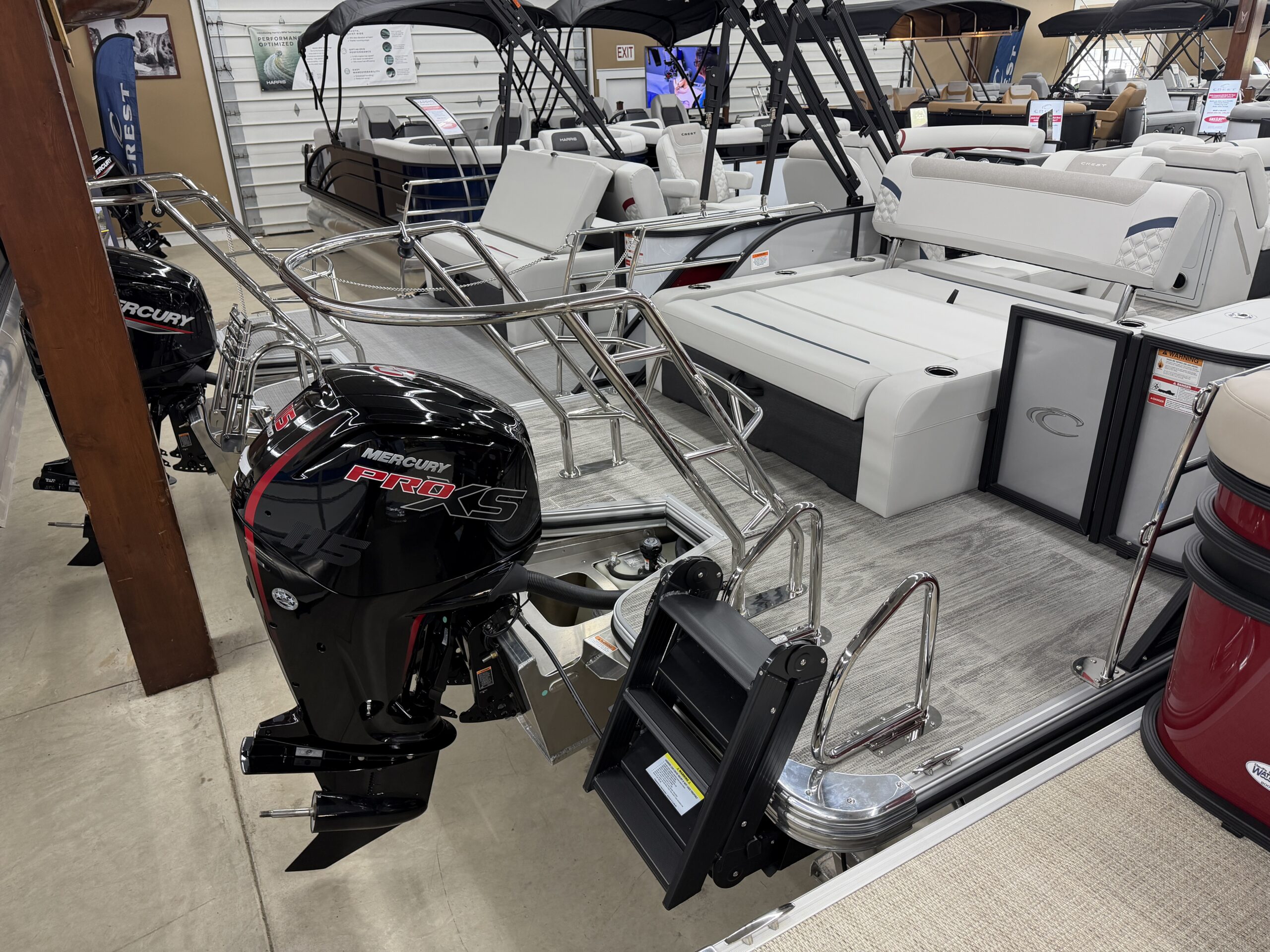 2026 Crest Conquest 215 SLS  Mercury 115hp Pro Xs