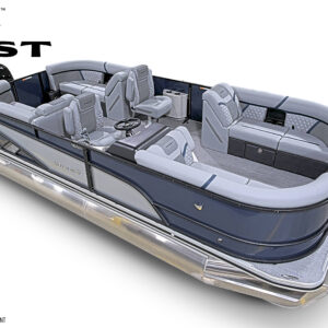 2026 Crest Conquest 215 SLC  Tri Toon Mercury 150hp
