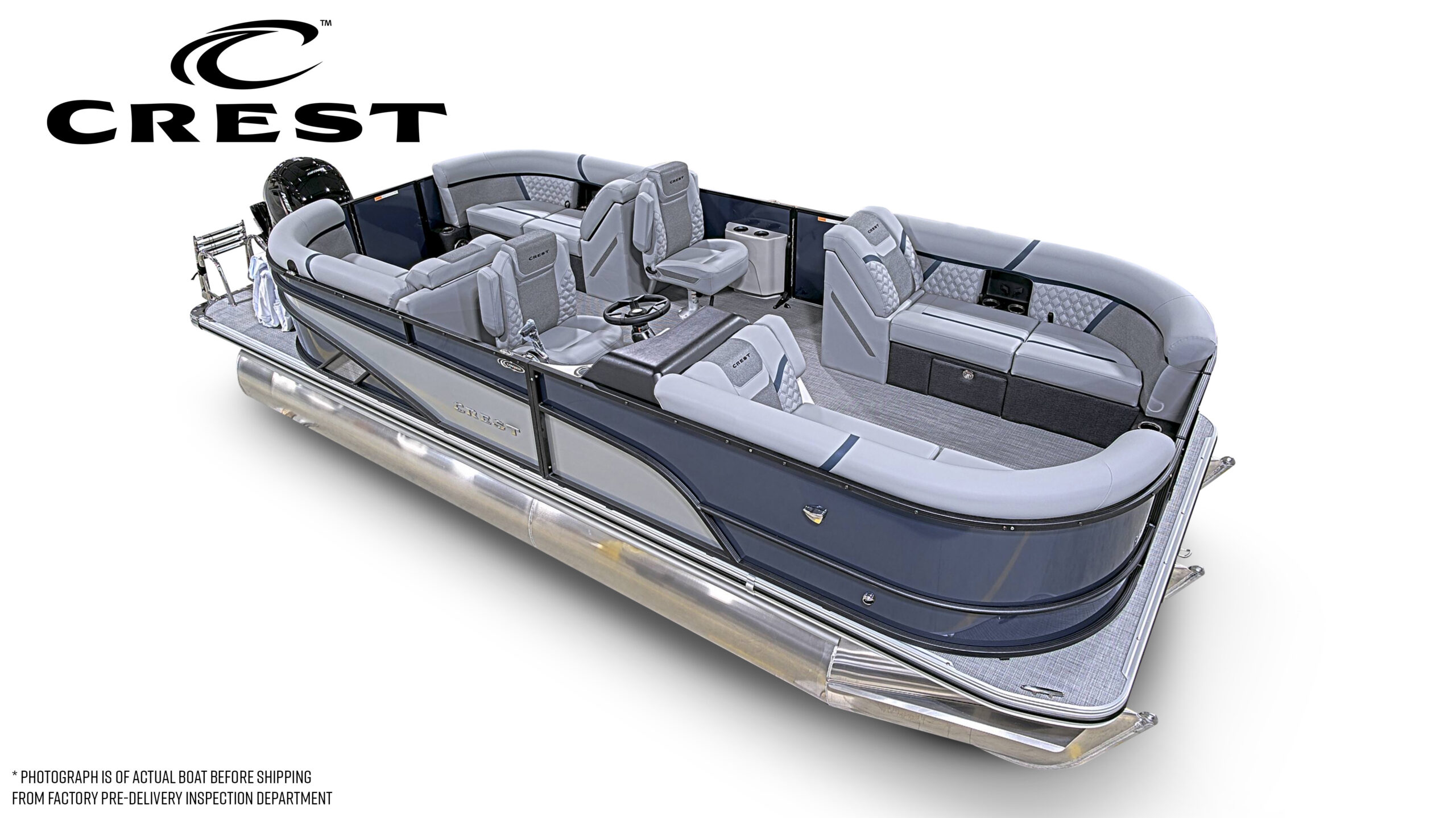 2026 Crest Conquest 235 SLC  Mercury 115hp Command Thrust