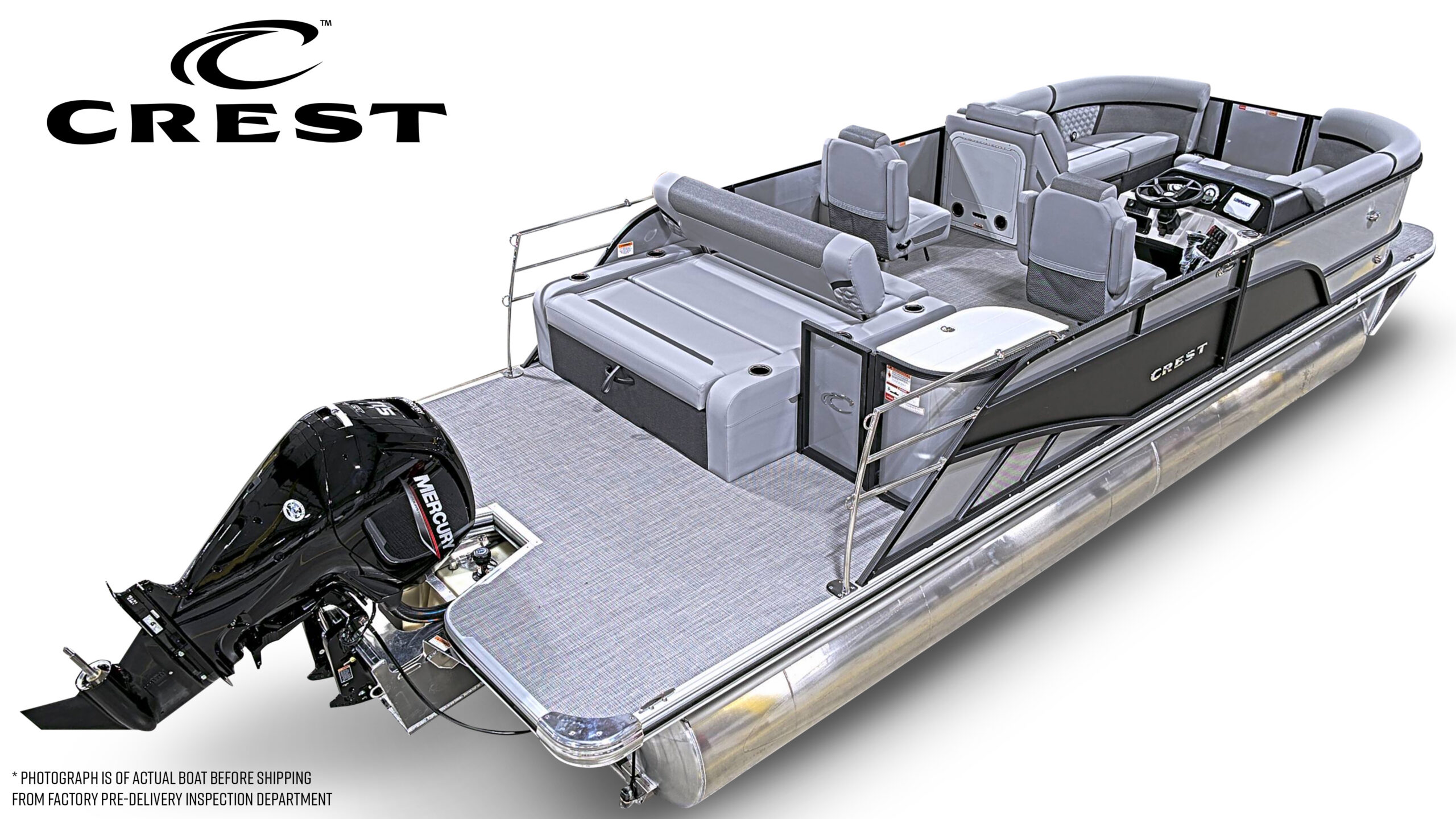 2026 Crest Conquest 230 SLSC Mercury 115hp CT