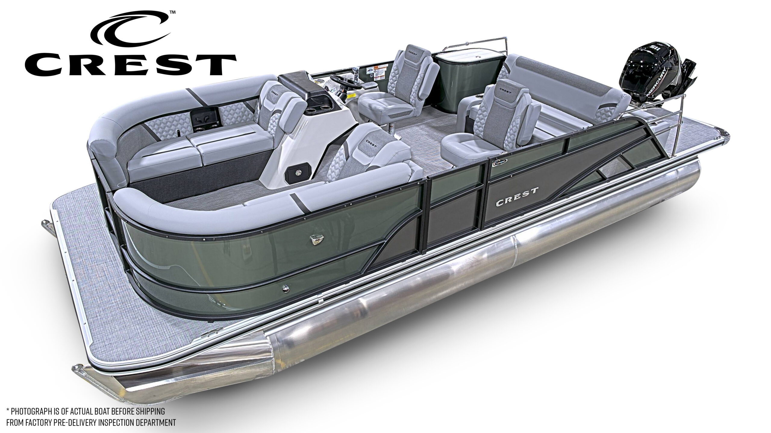 2026 Crest Conquest 230 SLSC Mercury 115hp CT