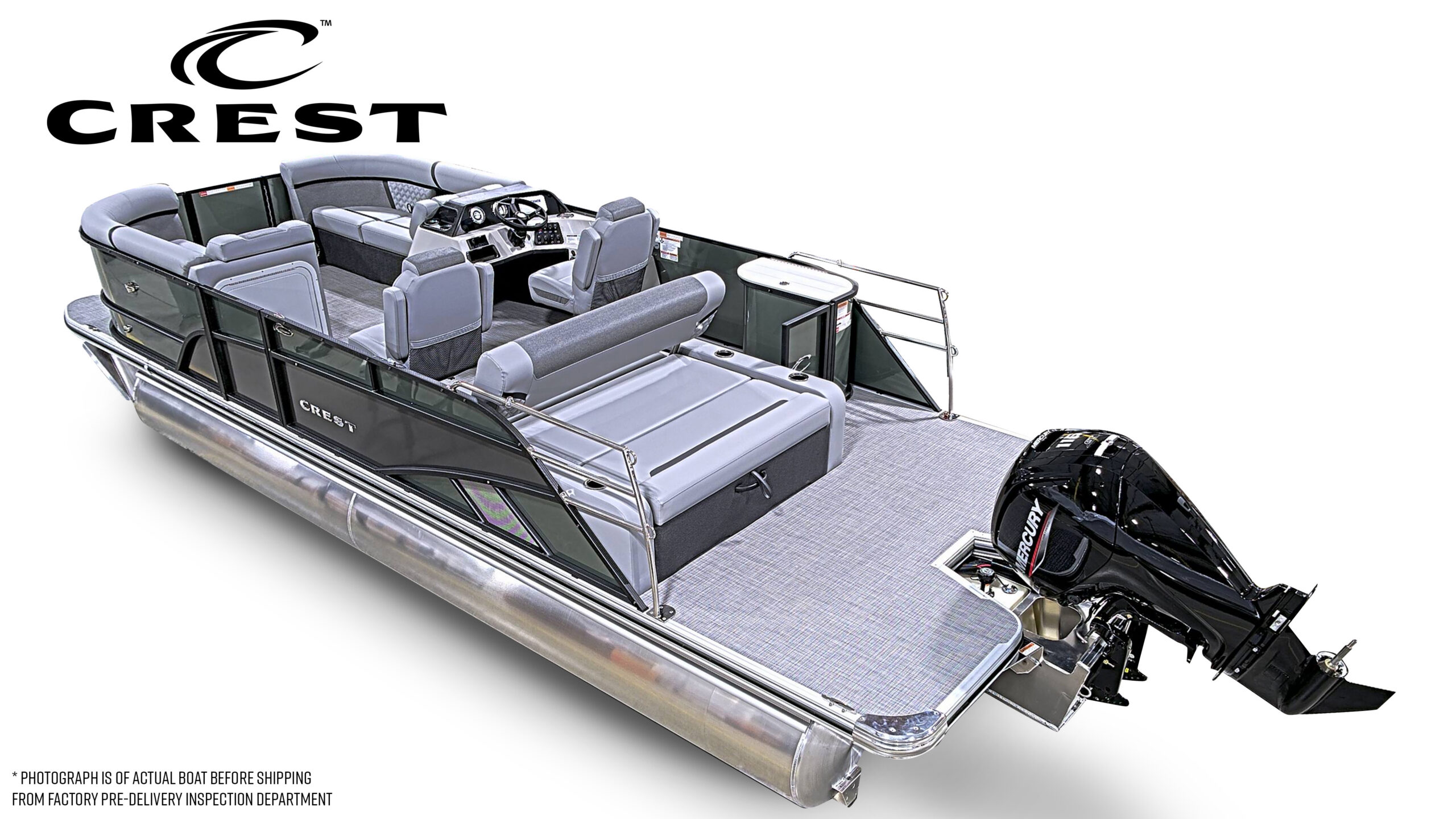 2026 Crest Conquest 230 SLSC Mercury 115hp CT