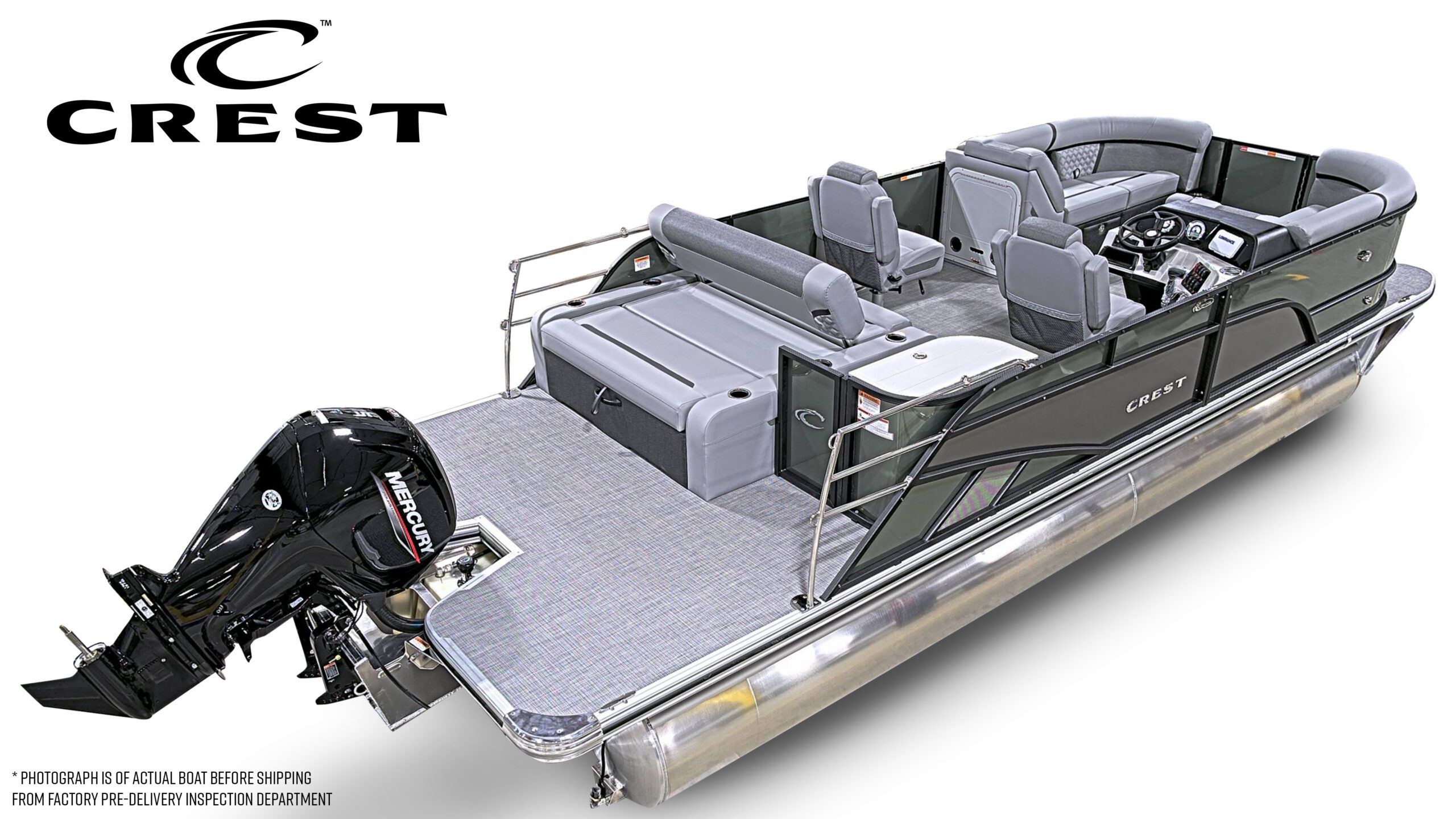2026 Crest Conquest 230 SLSC Mercury 115hp CT