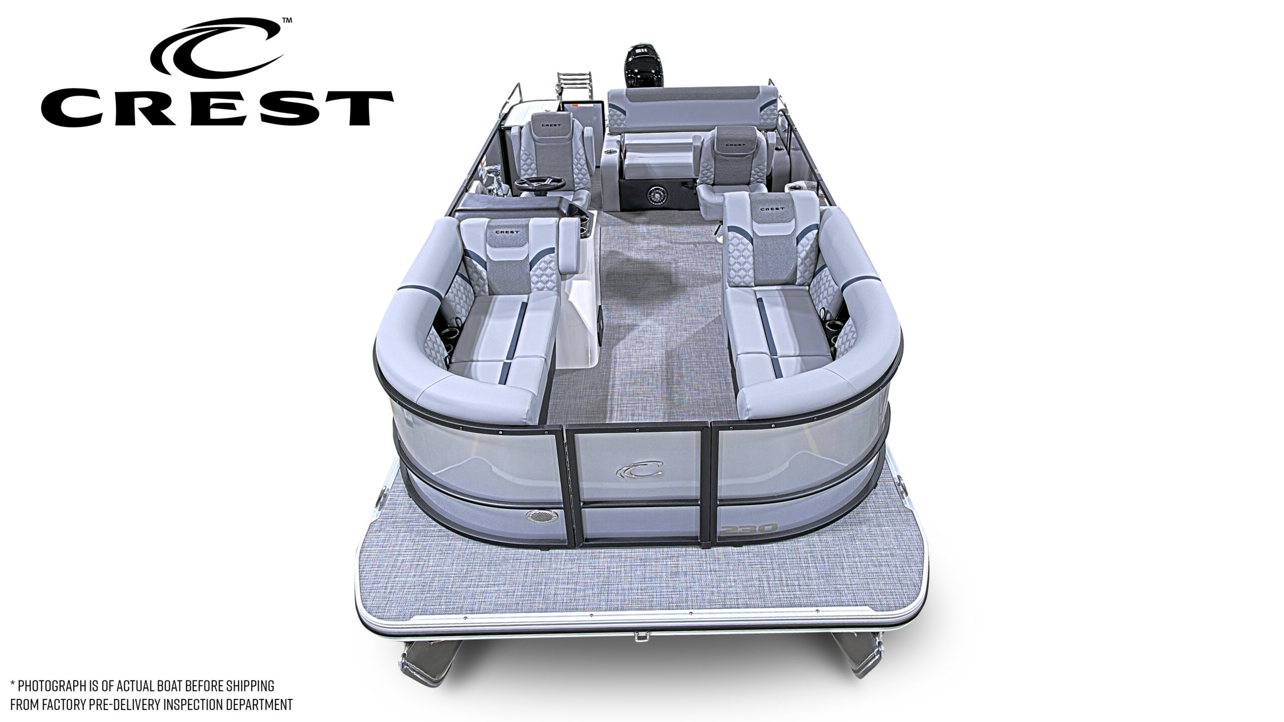 2026 Crest Conquest 230 SLSC  Mercury 115hp Command Thrust
