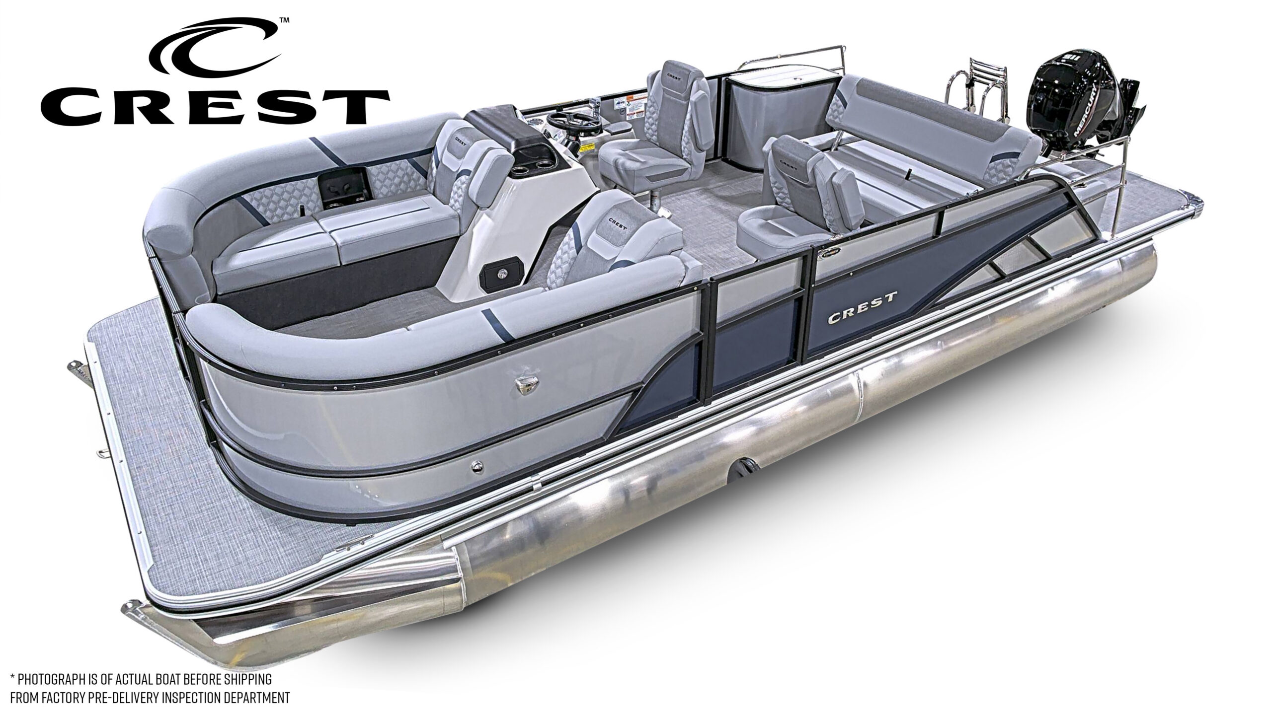 2026 Crest Conquest 230 SLSC  Mercury 115hp Command Thrust