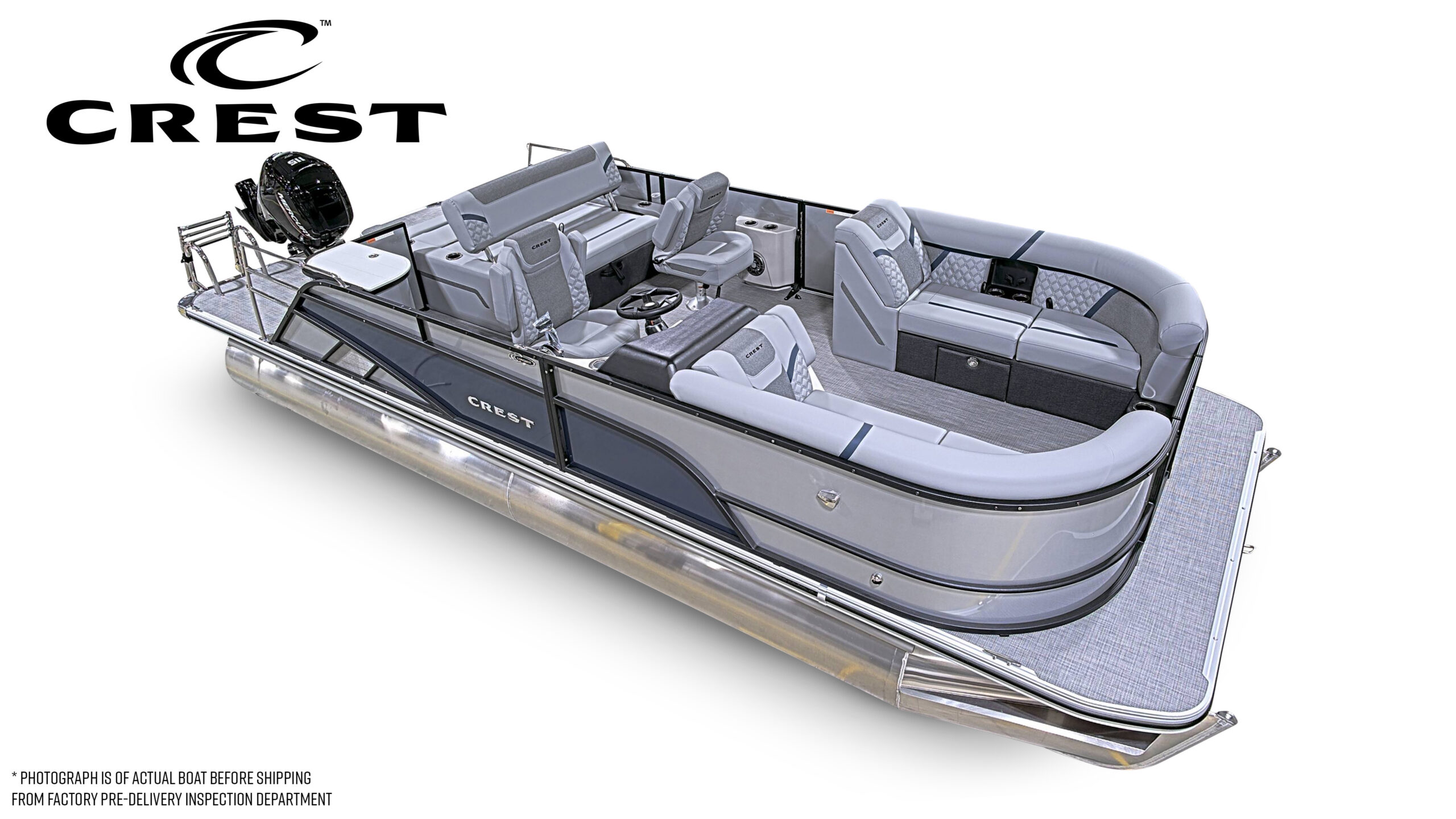 2026 Crest Conquest 230 SLSC  Mercury 115hp Command Thrust