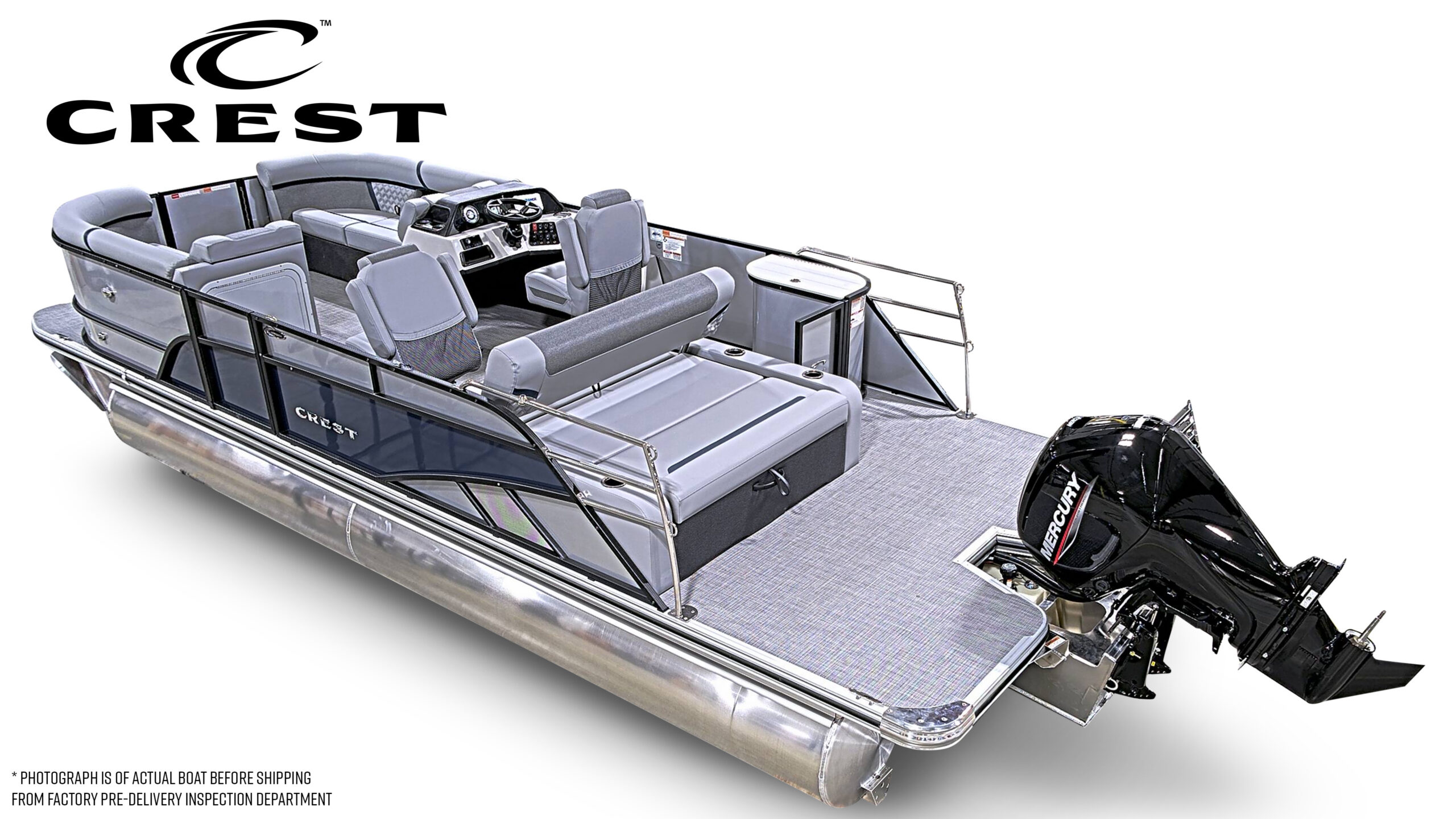 2026 Crest Conquest 230 SLSC  Mercury 115hp Command Thrust