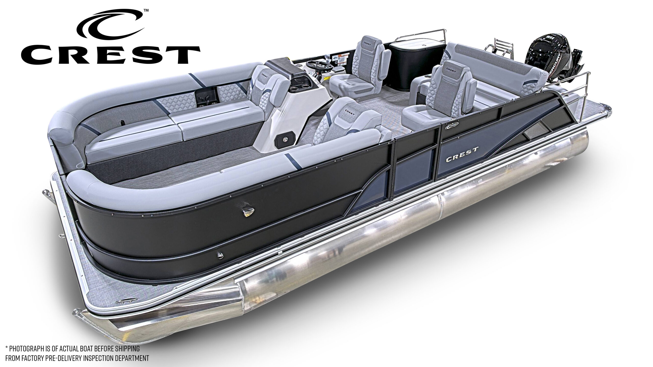 2026 Crest Conquest 235 SLSC  Mercury 115hp Command Thrust