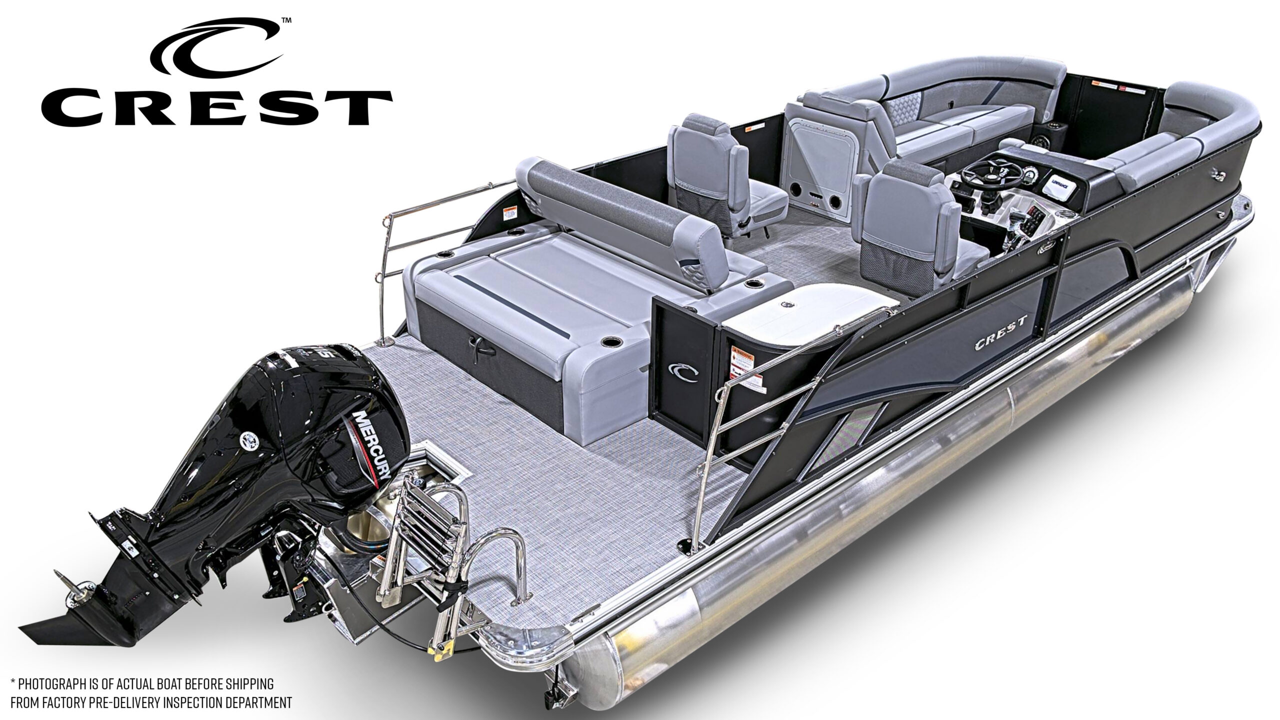 2026 Crest Conquest 235 SLSC  Mercury 115hp Command Thrust