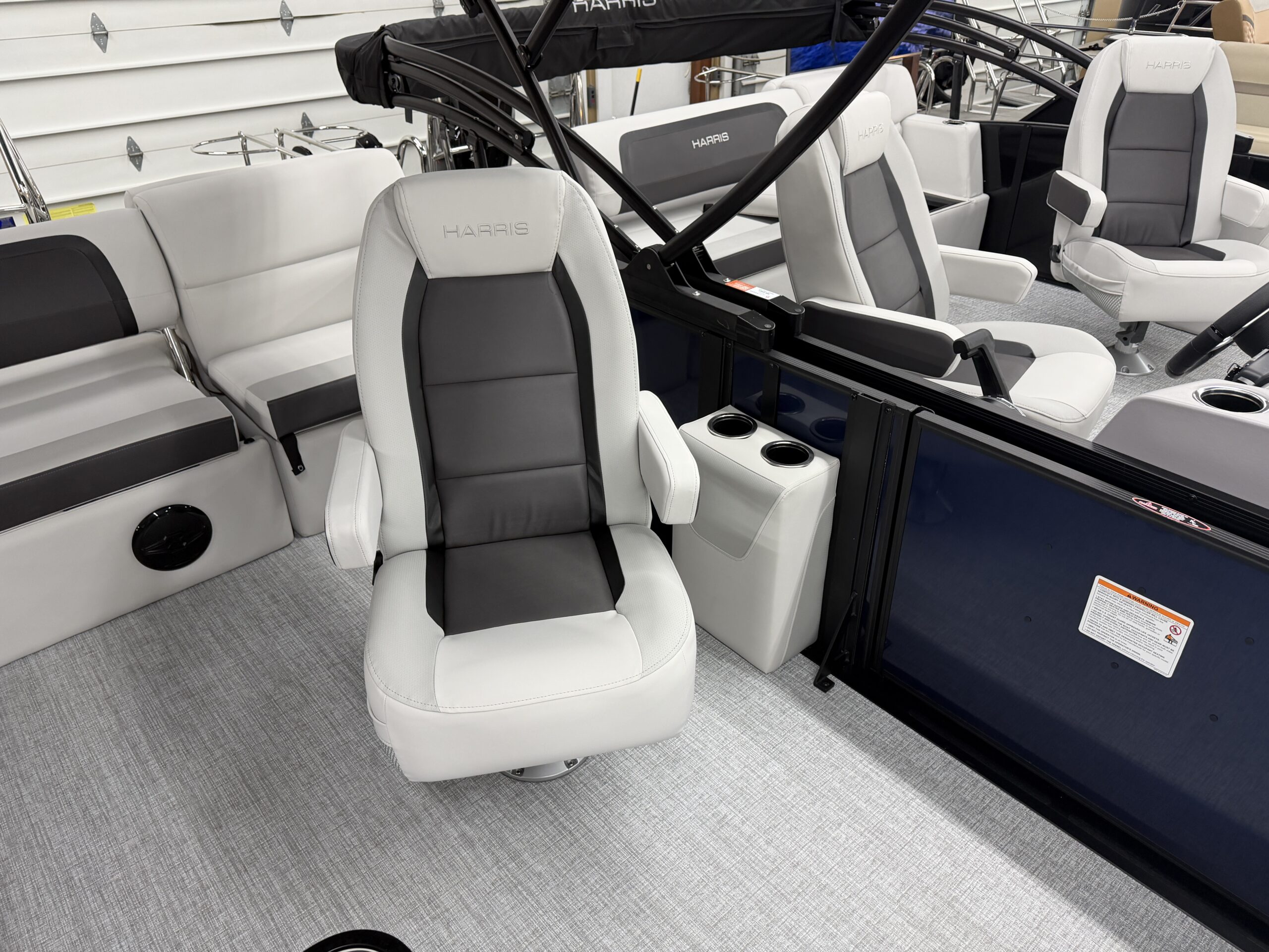 2026 Harris Cruiser 210 SLDH Tri Toon 150hp Mercury