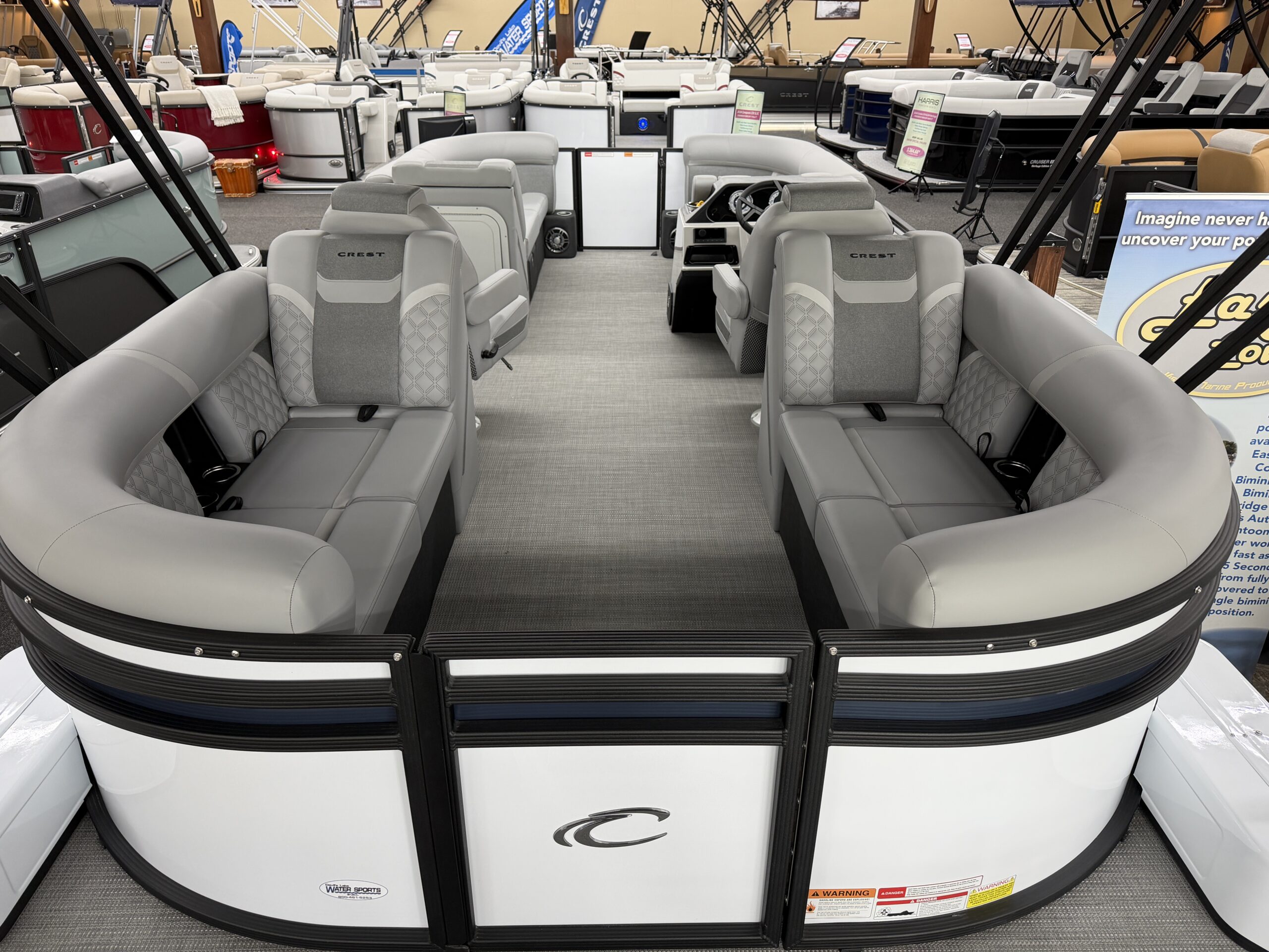 2026 Crest Conquest 215 SLC  Mercury 115hp  Easy Cover
