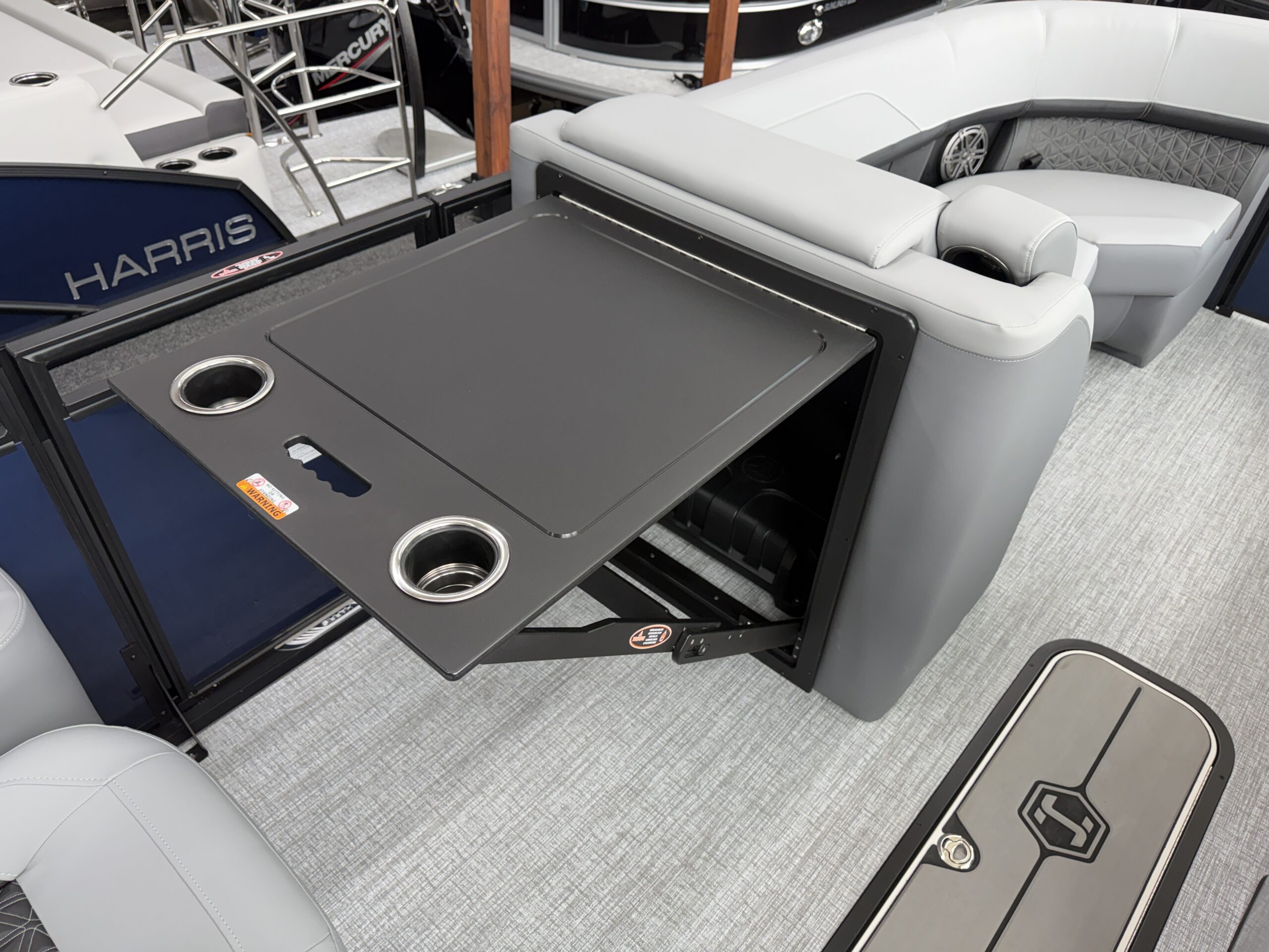 2026 Harris Solstice 230 SLDH Tri Toon Mercury 250hp