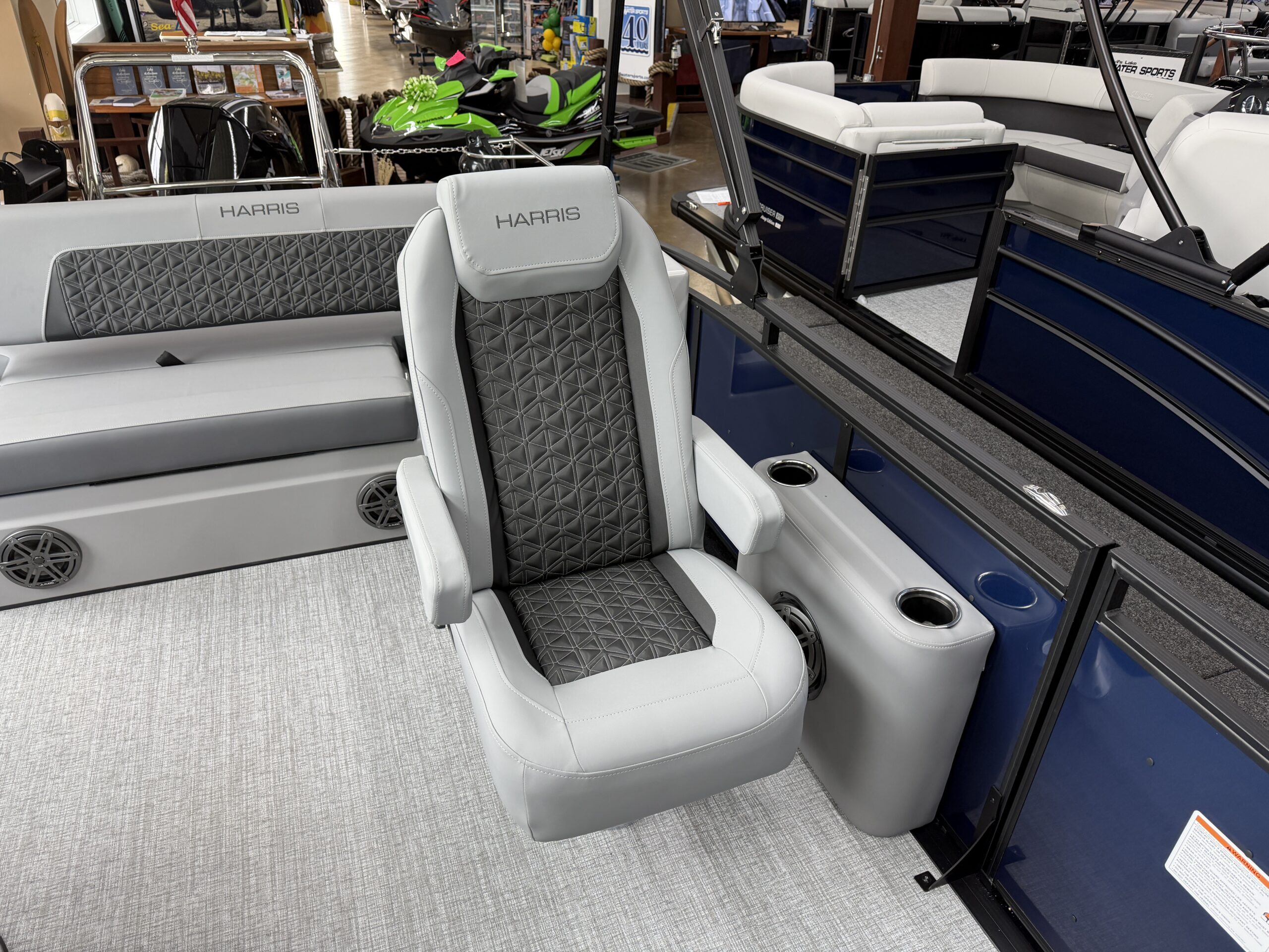 2026 Harris Solstice 230 SLDH Tri Toon Mercury 250hp