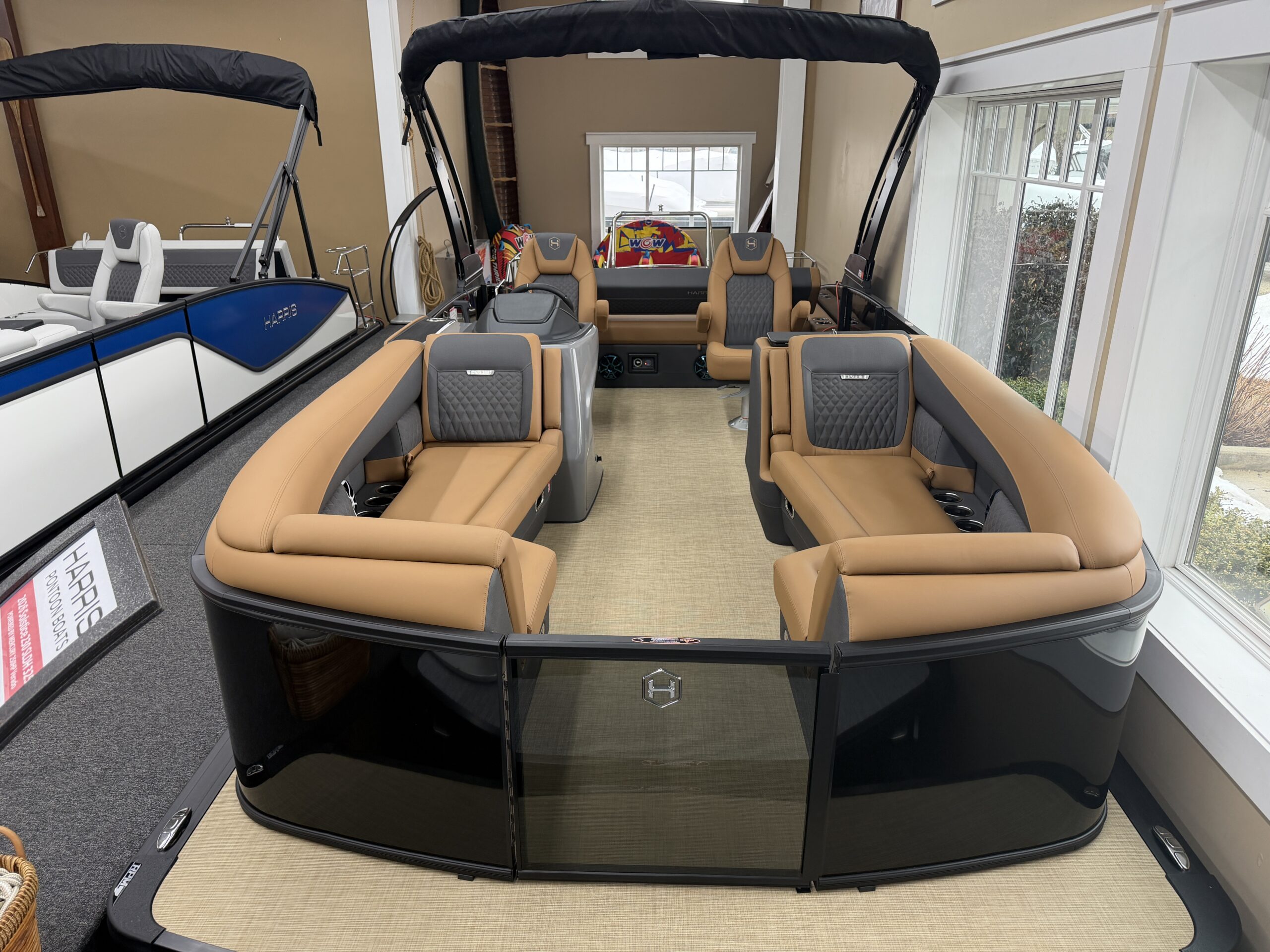 2026 Harris Sunliner 230 SLDH Tri Toon.  Mercury 200hp