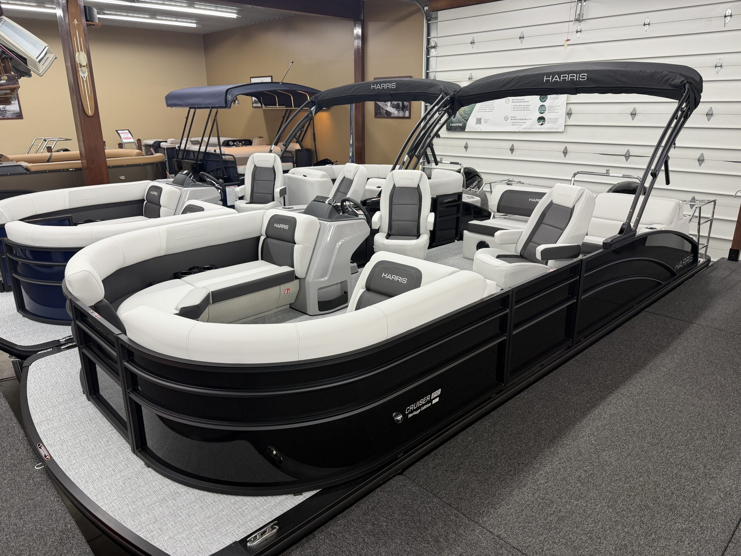 2026 Harris Cruiser 210 SLDH  Mercury 90hp Command Thrust