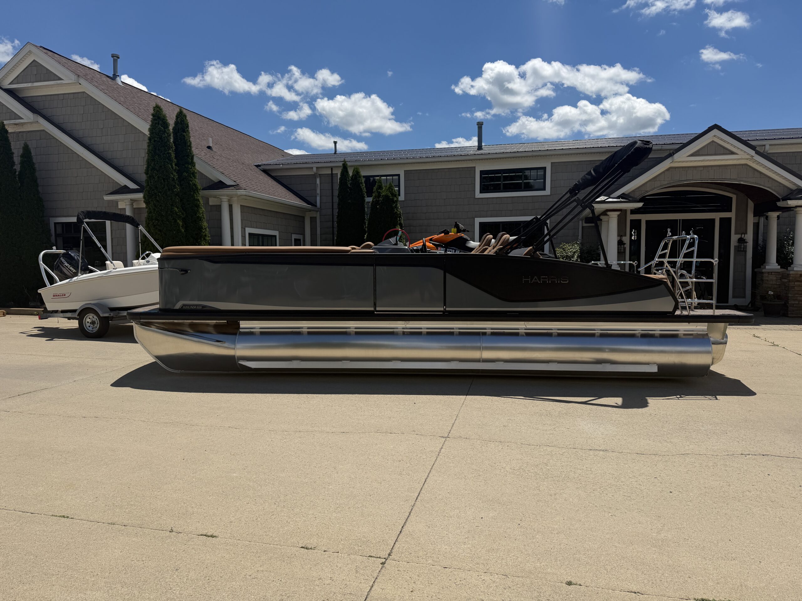 2026 Harris Sunliner 250 SLDH Tri Toon Mercury 250hp