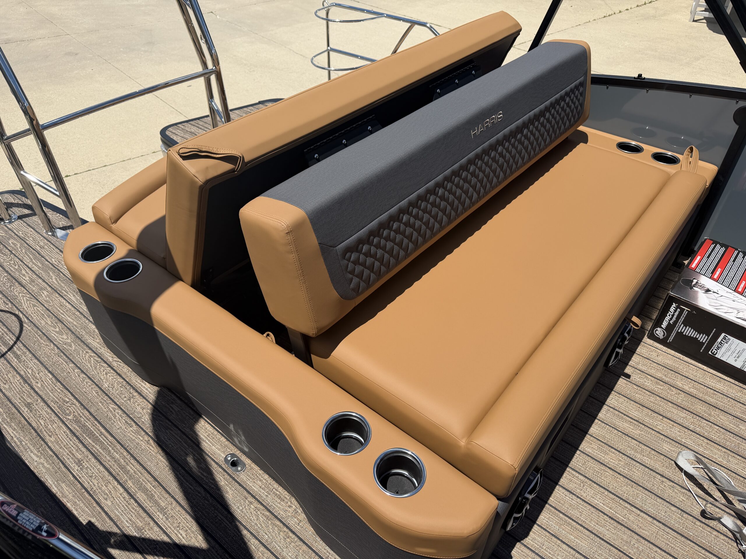 2026 Harris Sunliner 250 SLDH Tri Toon Mercury 250hp