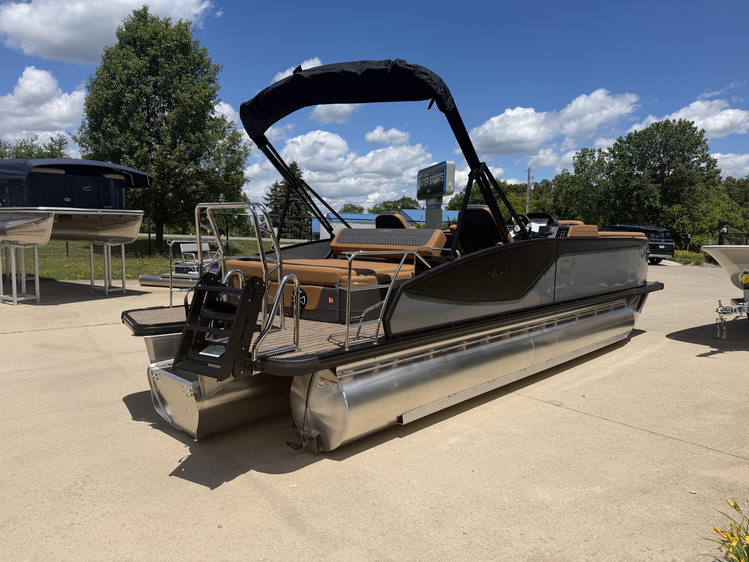 2026 Harris Sunliner 250 SLDH Tri Toon Mercury 250hp
