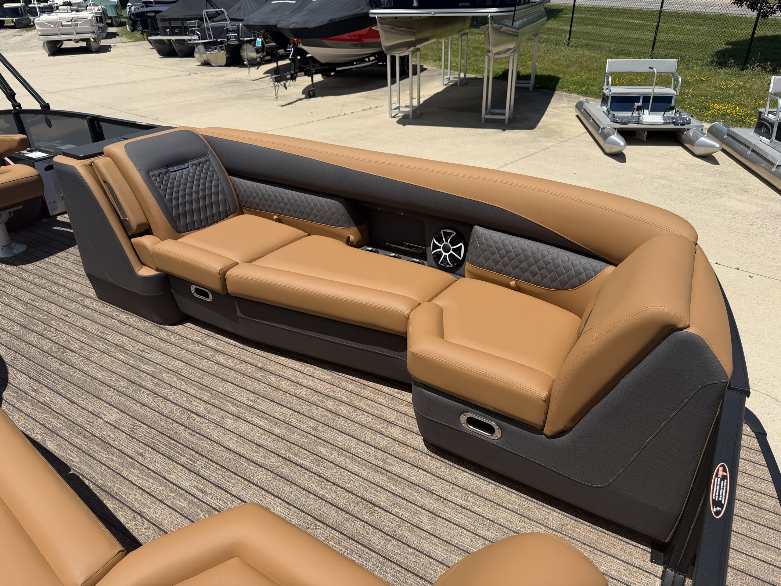 2026 Harris Sunliner 250 SLDH Tri Toon Mercury 250hp
