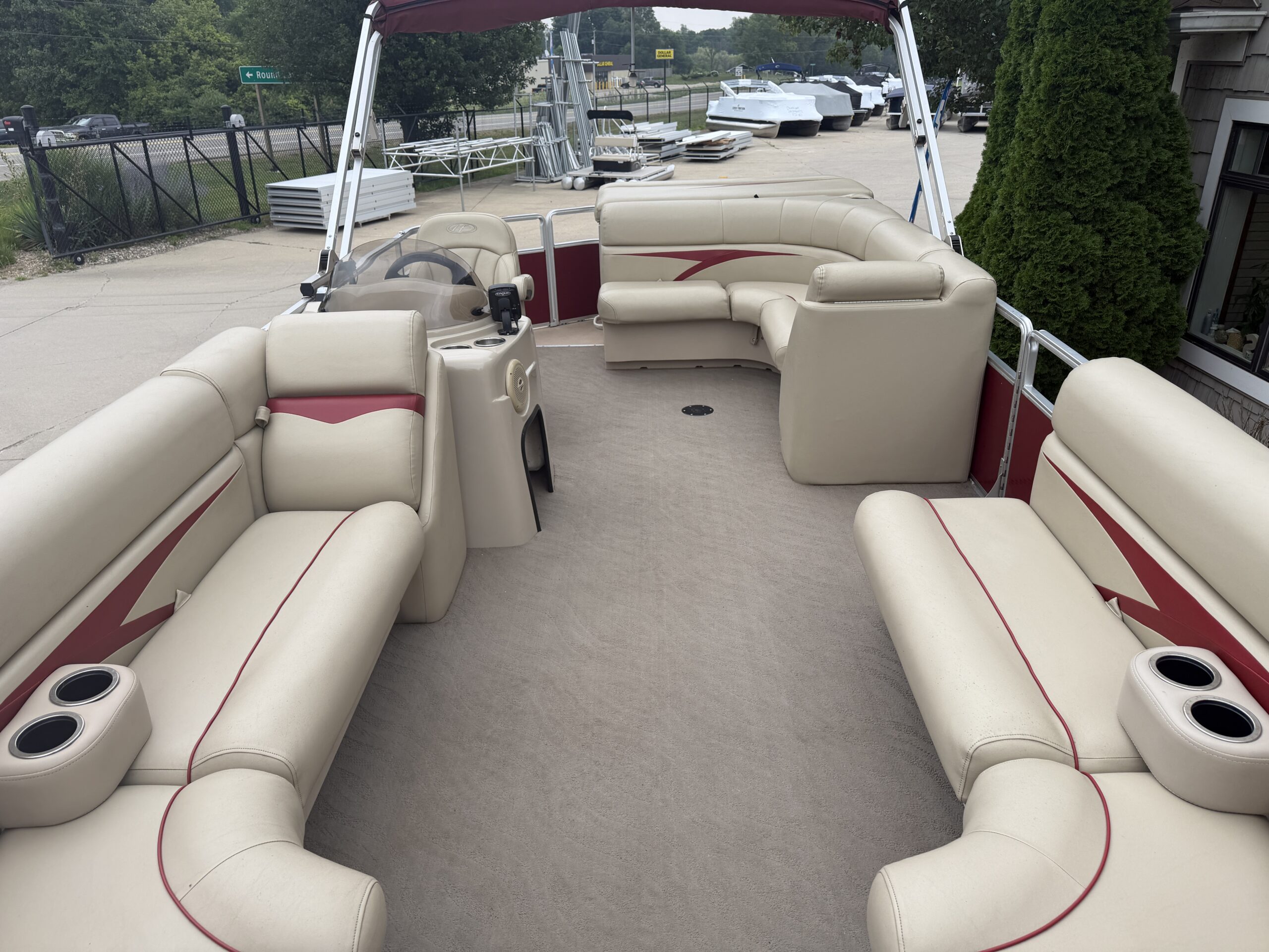 2011 Harris Cruiser 220 Mercury 60hp Single Axle trailer