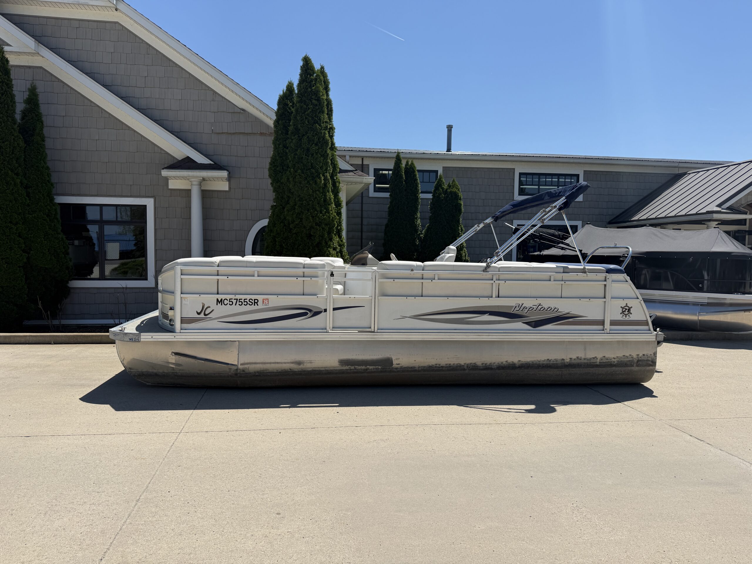 2005 JC Neptune21  Tri Toon  Mercury 115hp