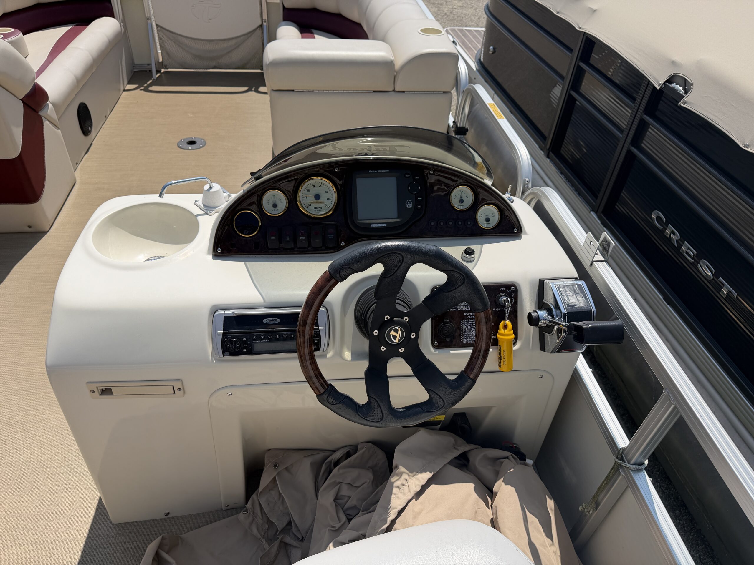 2005 Tahoe Sierra 21  Mercury 60hp EFI 4 Stroke