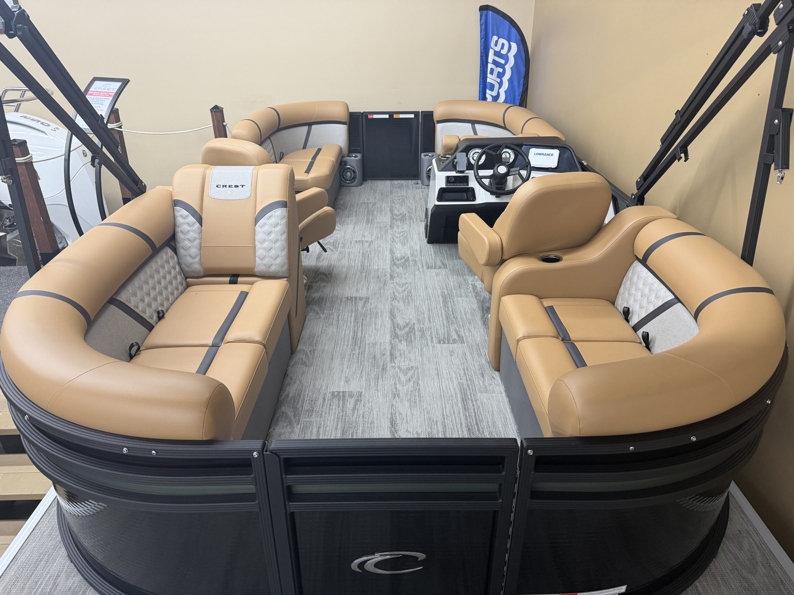 2025 Crest Classic 200 SLC Tri Toon Mercury 150hp