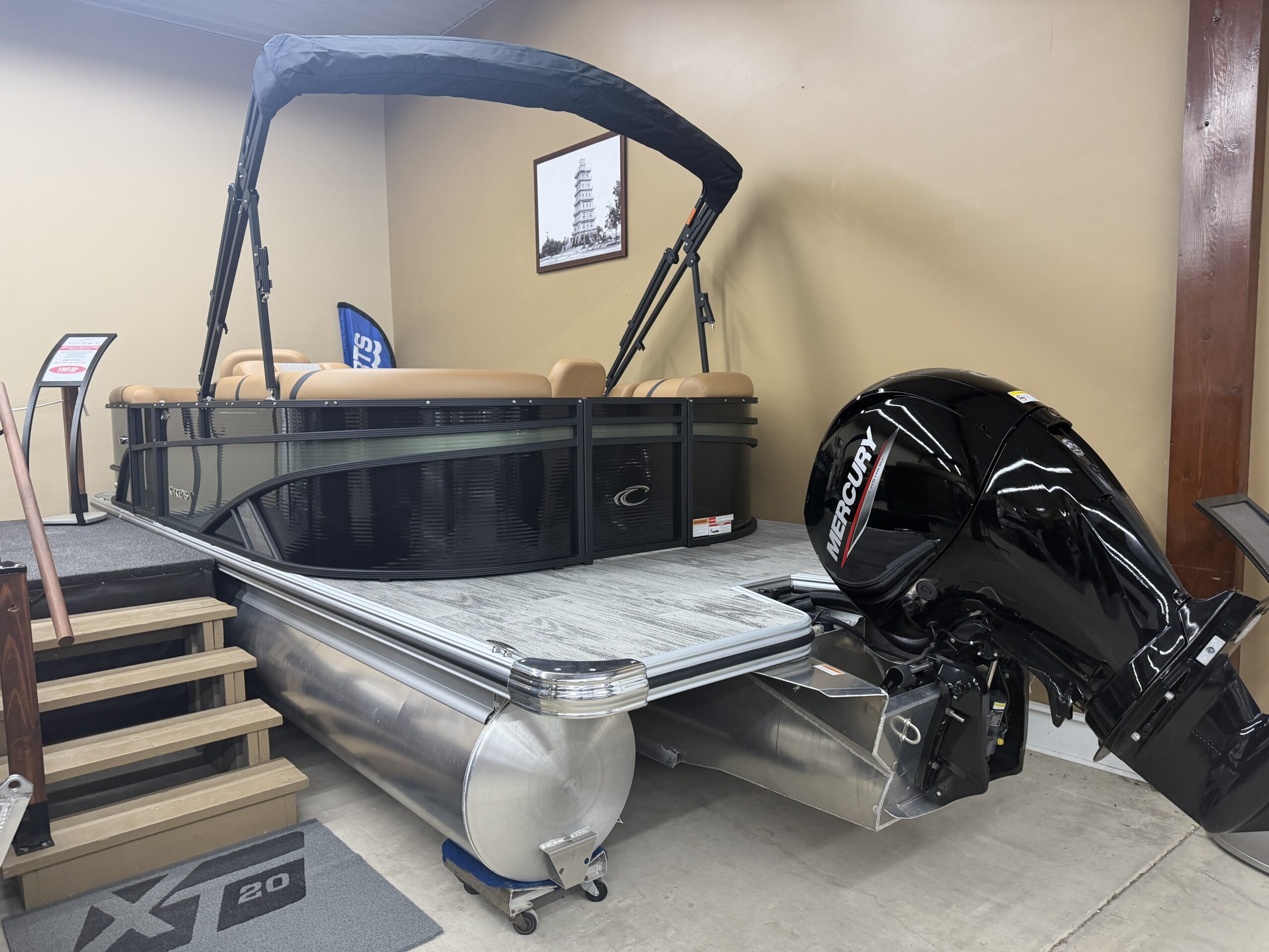 2025 Crest Classic 200 SLC Tri Toon Mercury 150hp