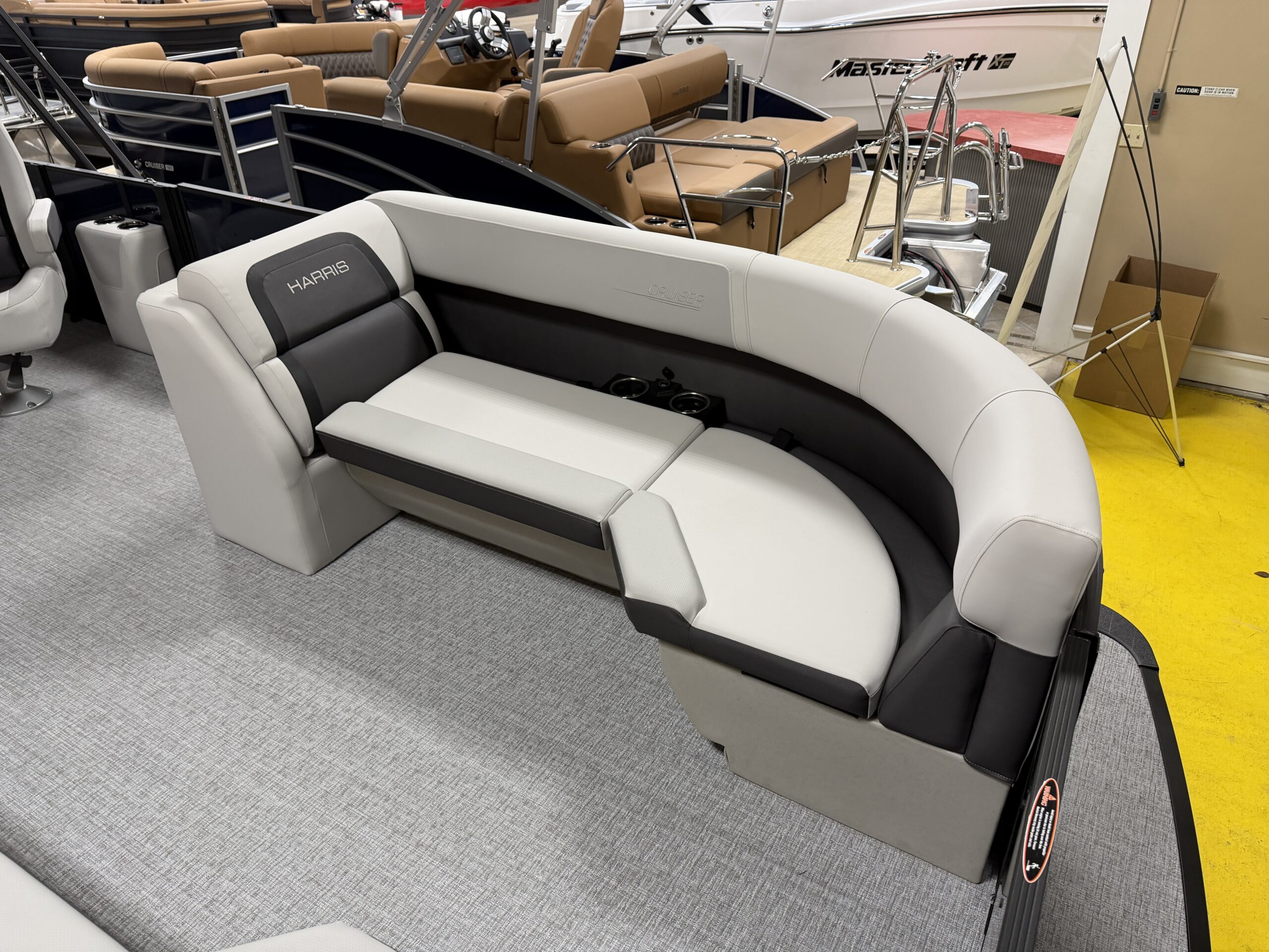 2026 Harris Cruiser SLDH  Mercury 115hp  Easy Cover