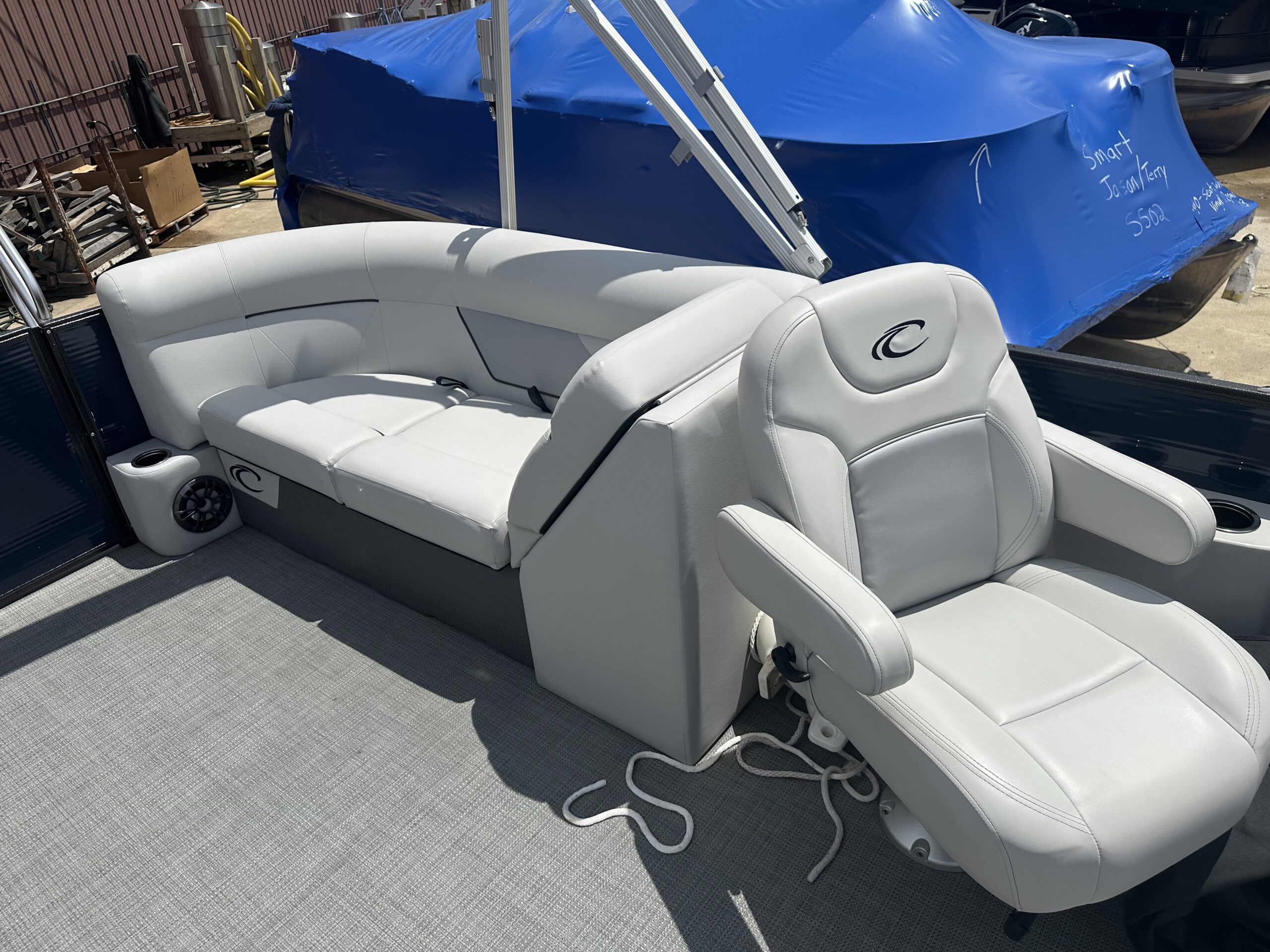 2022 Crest Classic LX 200 SLC Tri Toon  Mercury 150hp