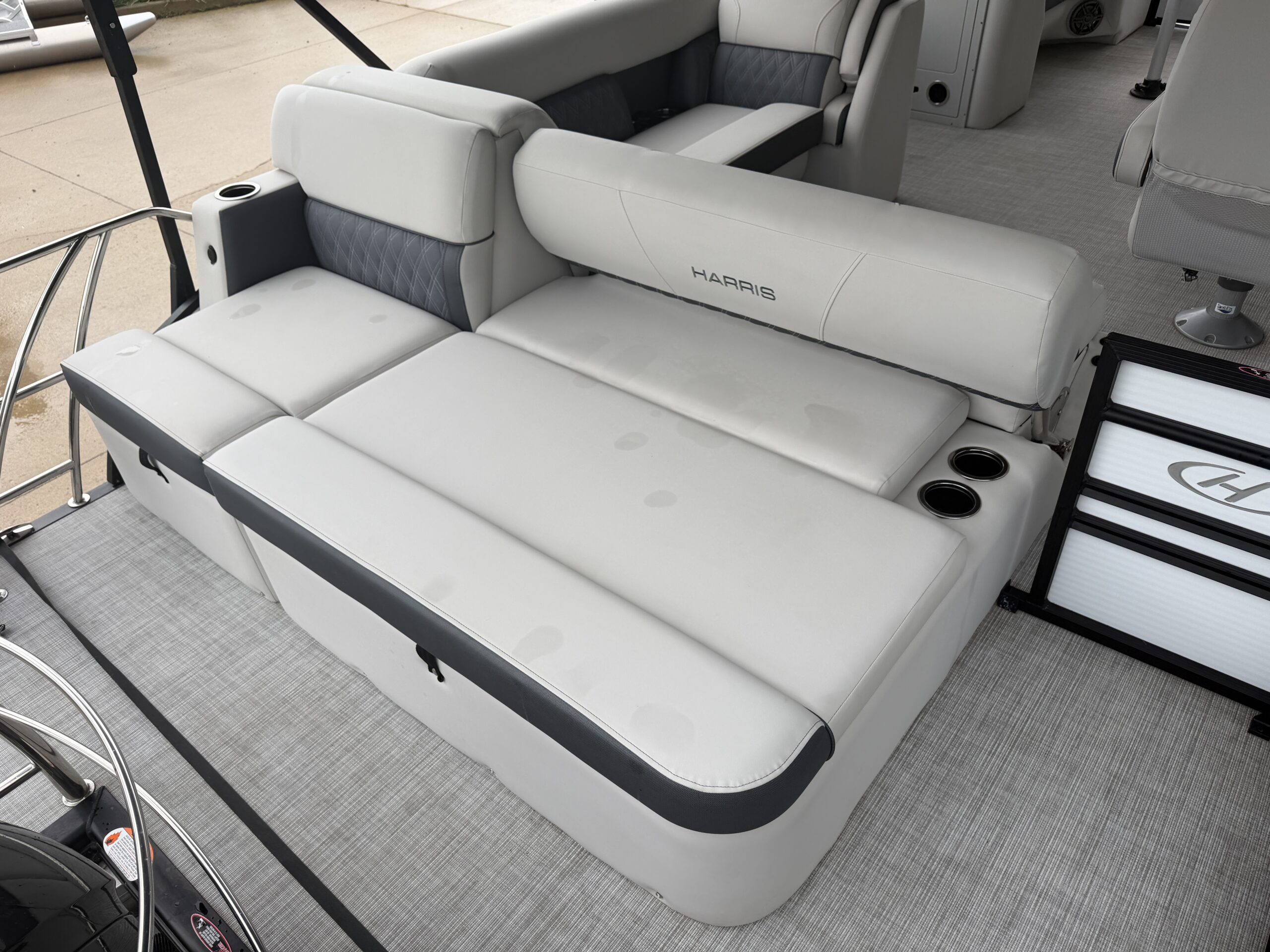 2023 Harris Sunliner 230 SL  Mercury 115hp CT  Easy Cover