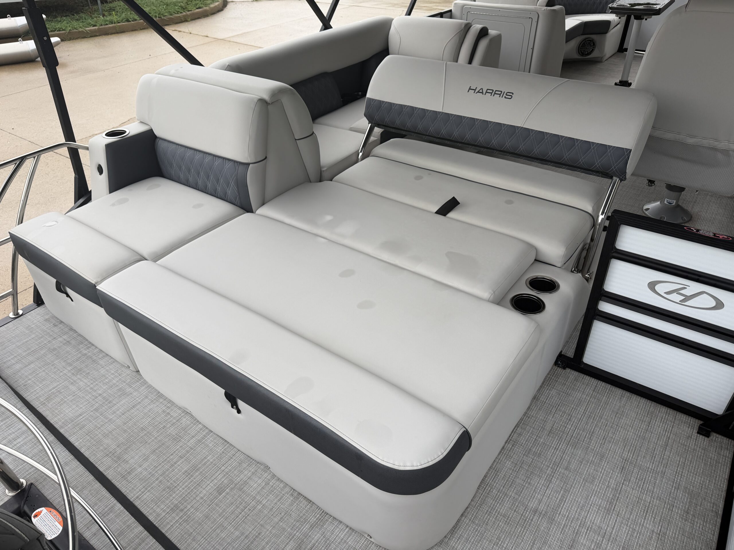 2023 Harris Sunliner 230 SL  Mercury 115hp CT  Easy Cover