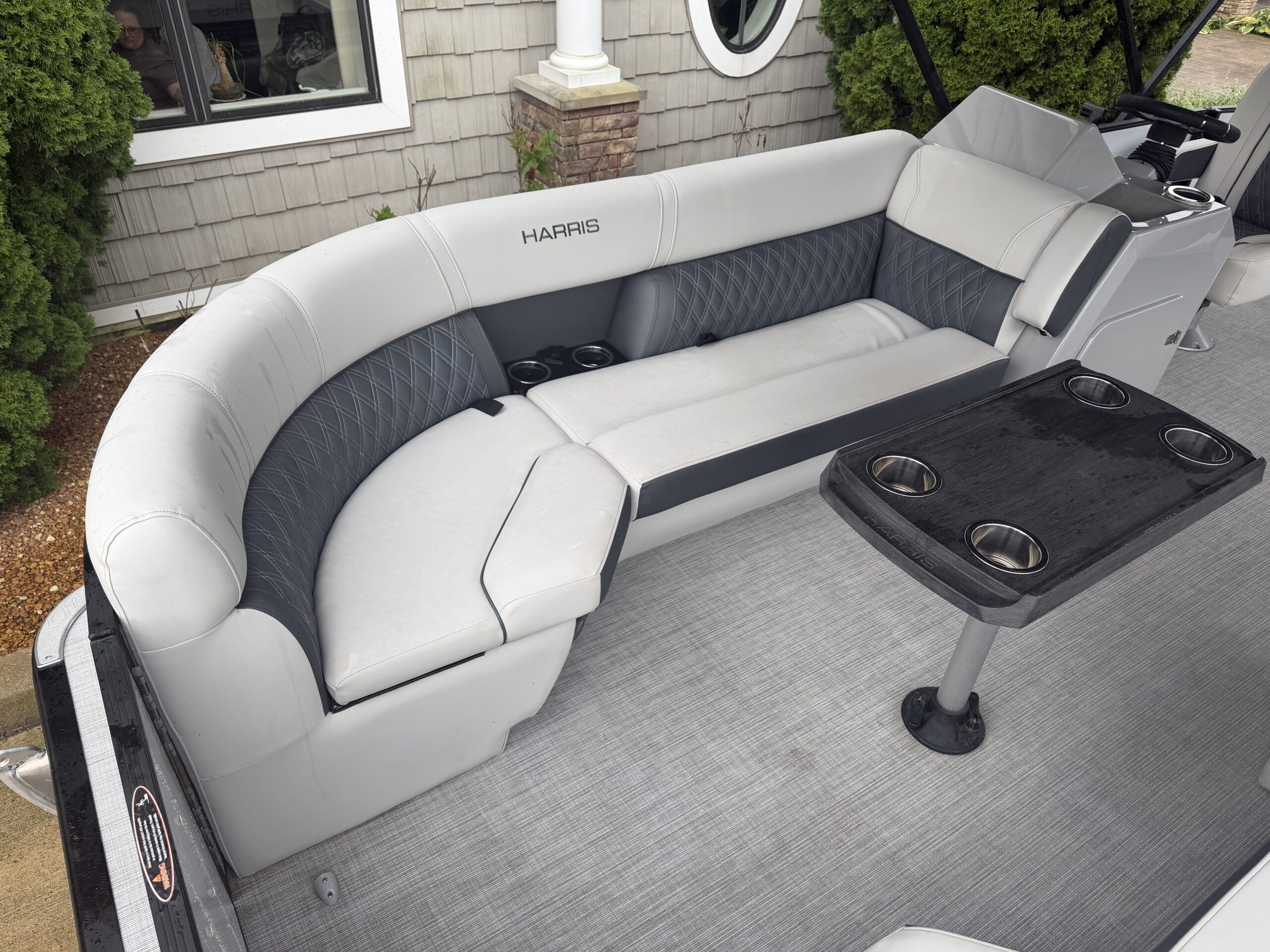 2023 Harris Sunliner 230 SL  Mercury 115hp CT  Easy Cover