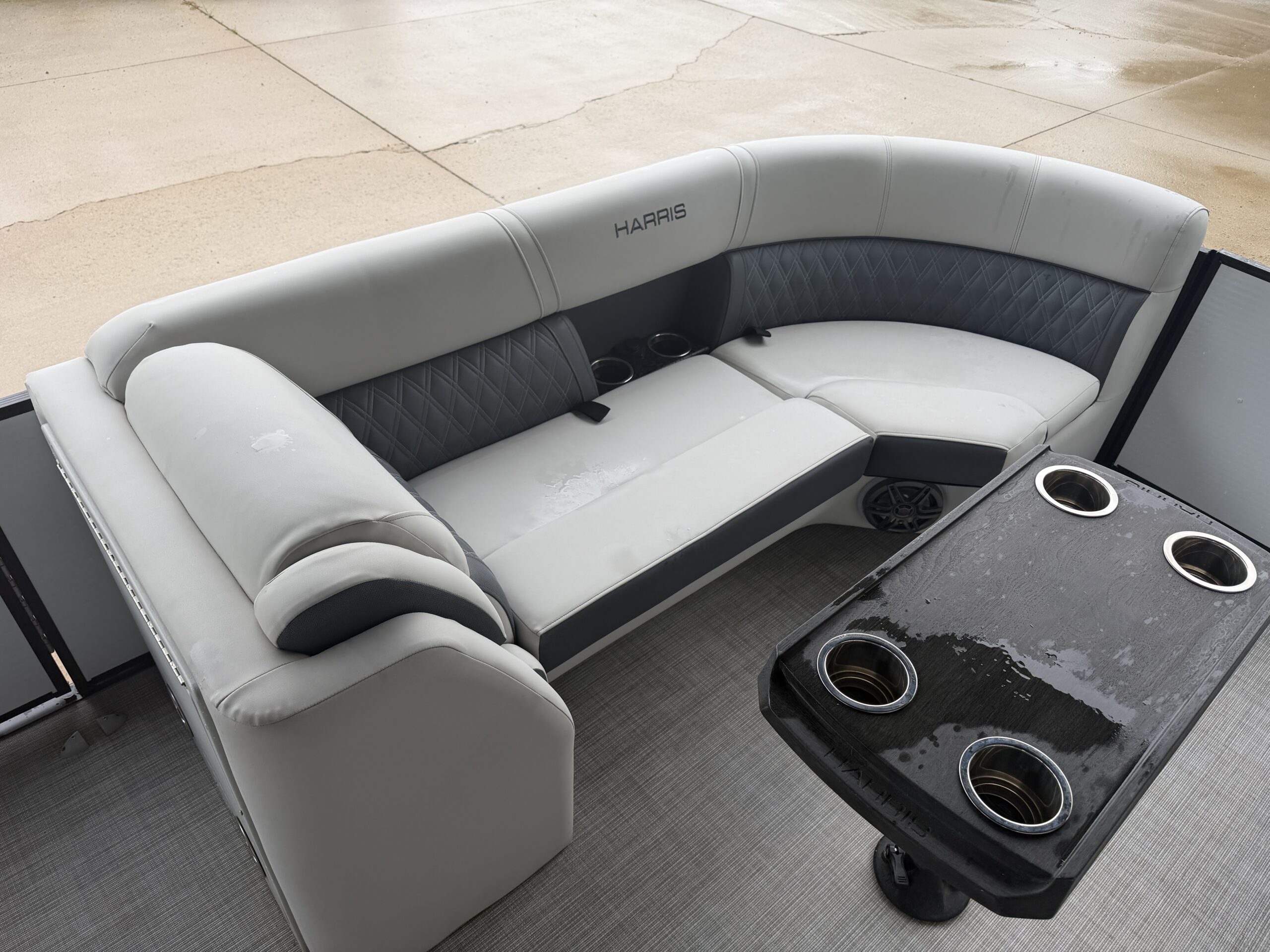 2023 Harris Sunliner 230 SL  Mercury 115hp CT  Easy Cover