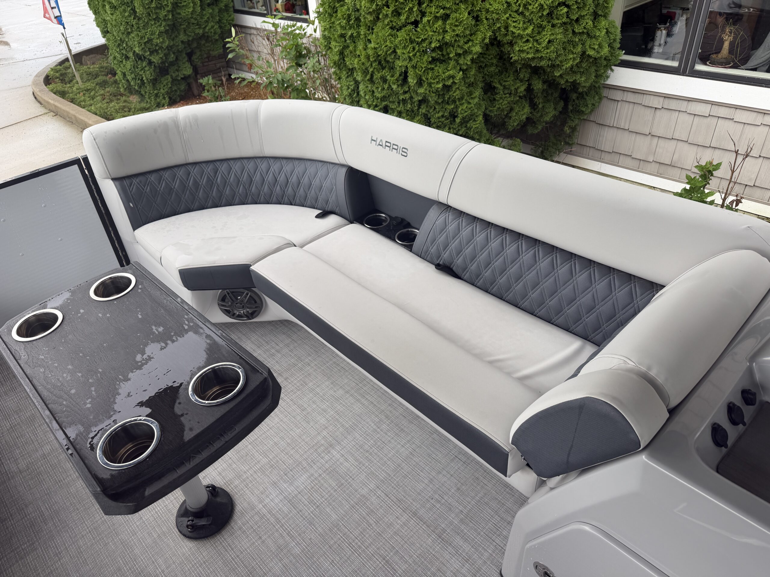 2023 Harris Sunliner 230 SL  Mercury 115hp CT  Easy Cover