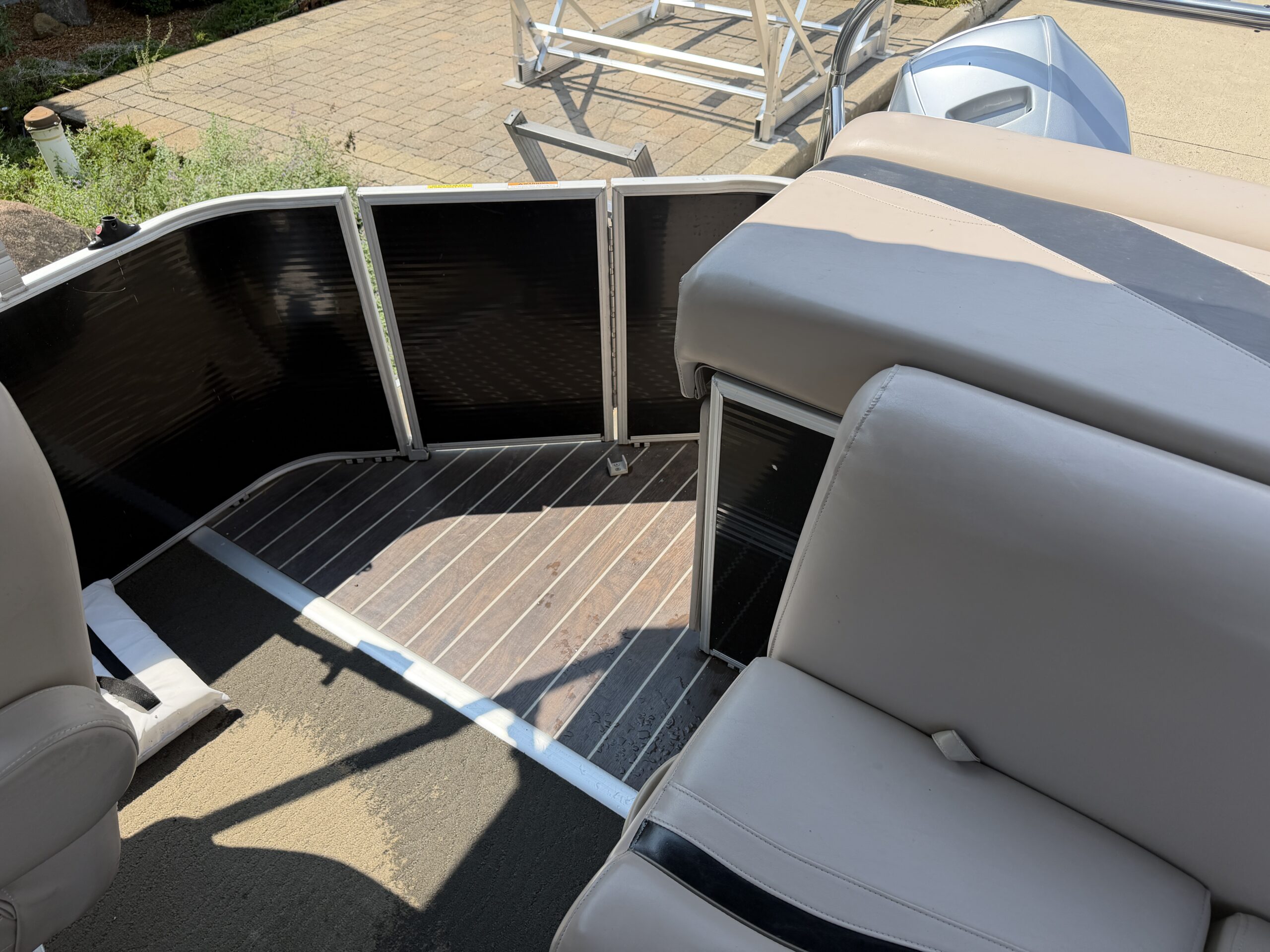 2013 Godfrey Sweetwater 2086 Honda 115hp