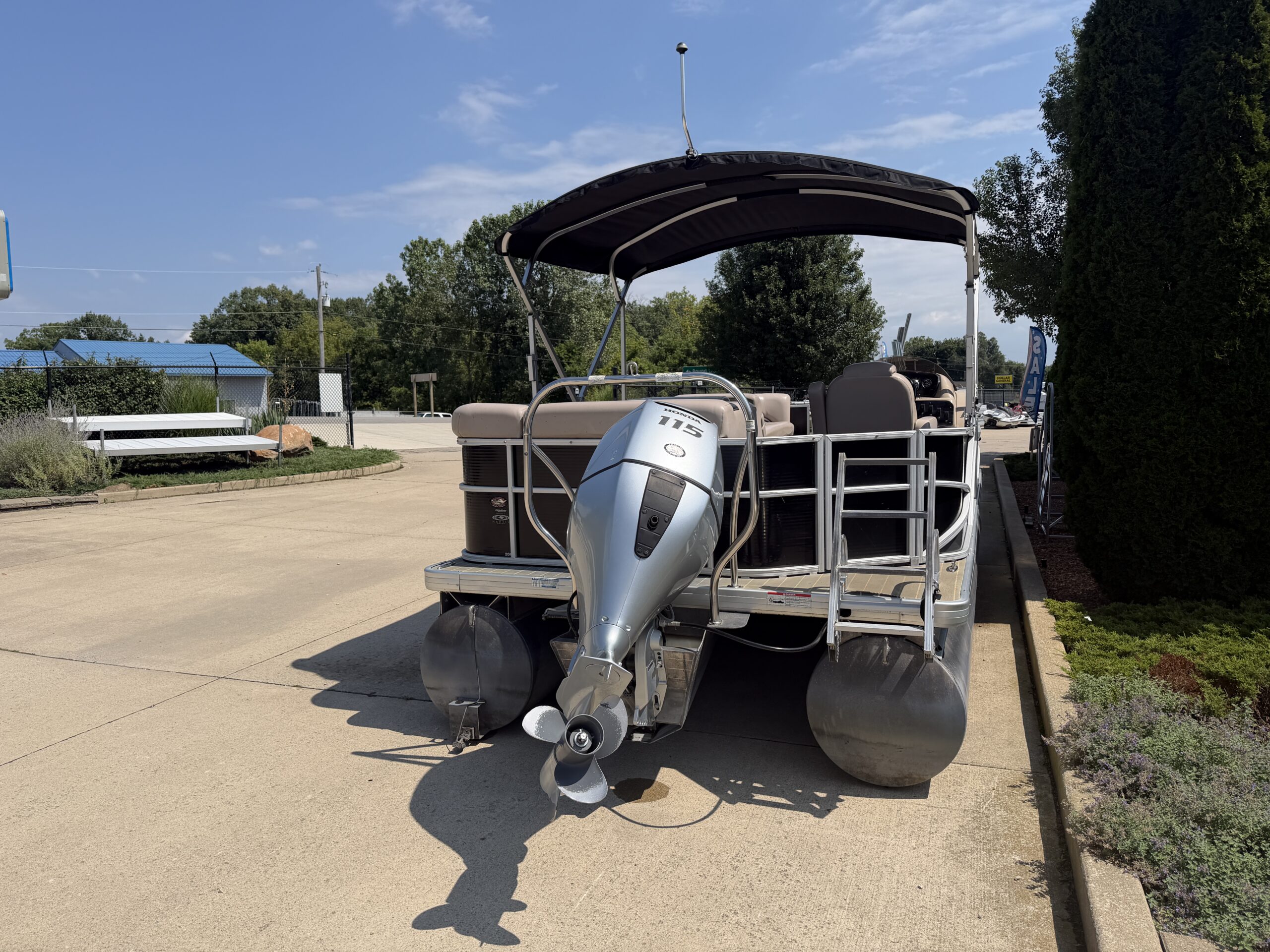 2013 Godfrey Sweetwater 2086 Honda 115hp