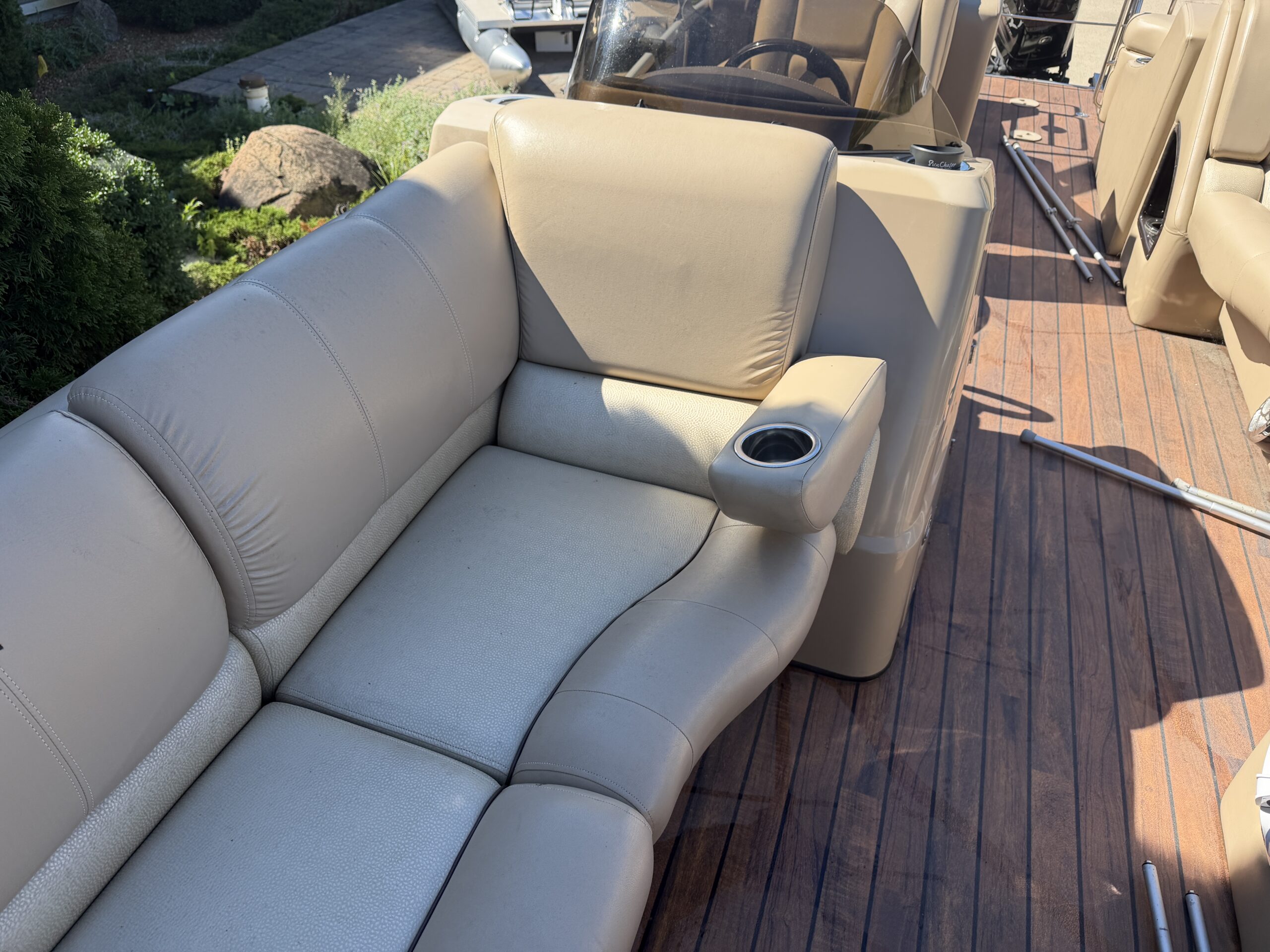 2014 Harris Grand Mariner 230 Mercury 115hp