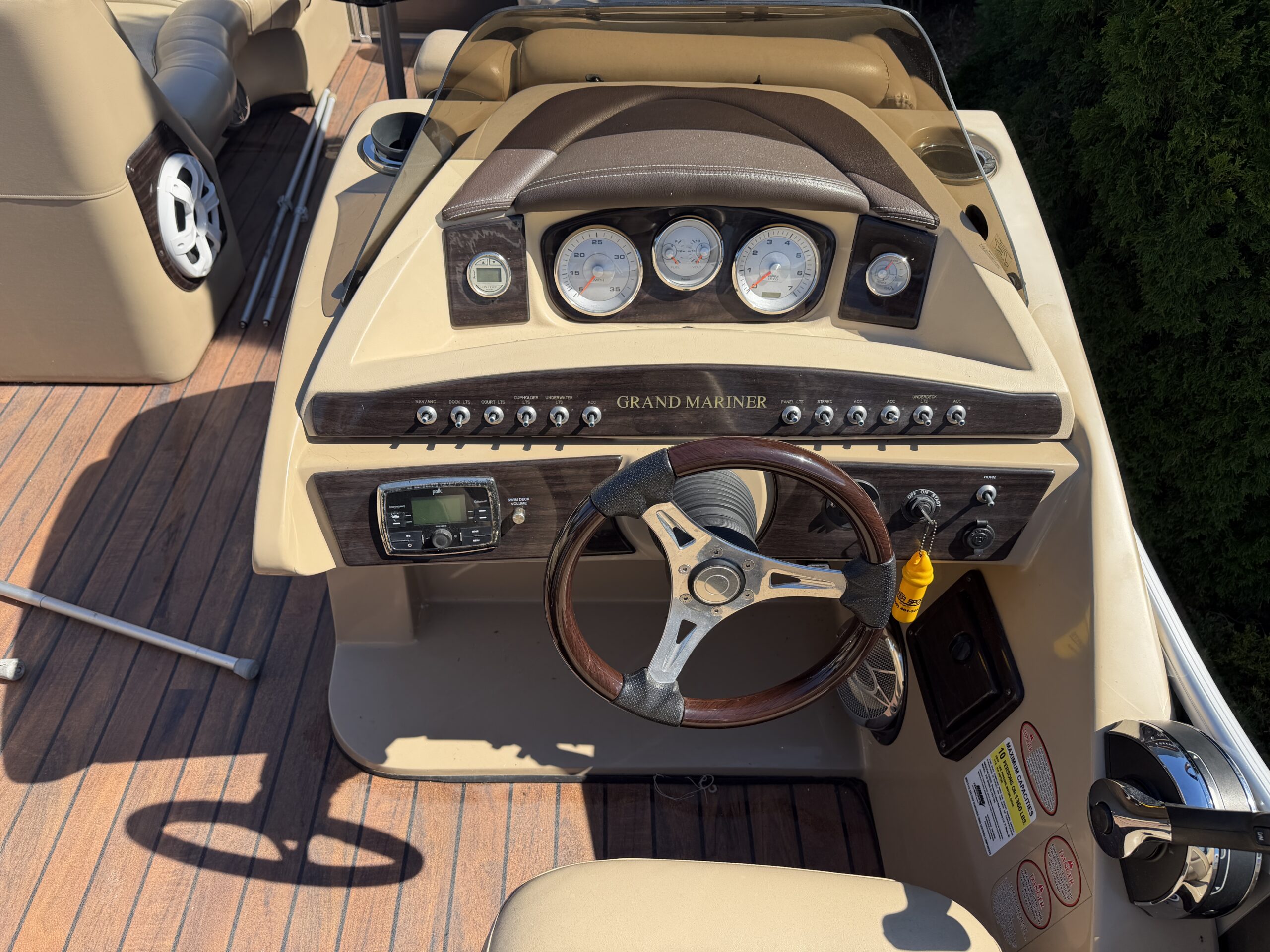 2014 Harris Grand Mariner 230 Mercury 115hp