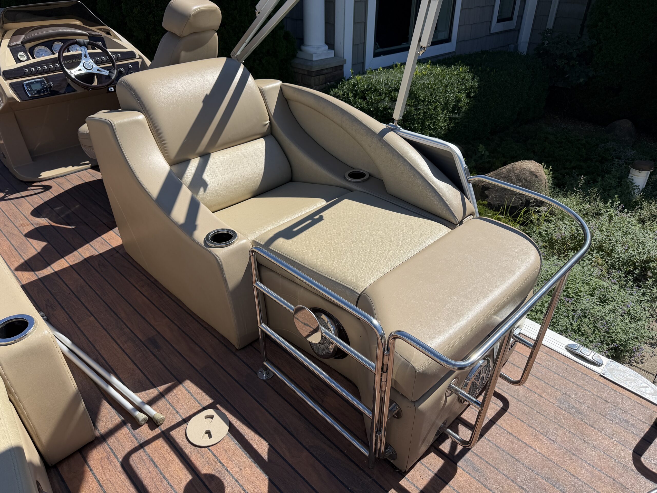 2014 Harris Grand Mariner 230 Mercury 115hp